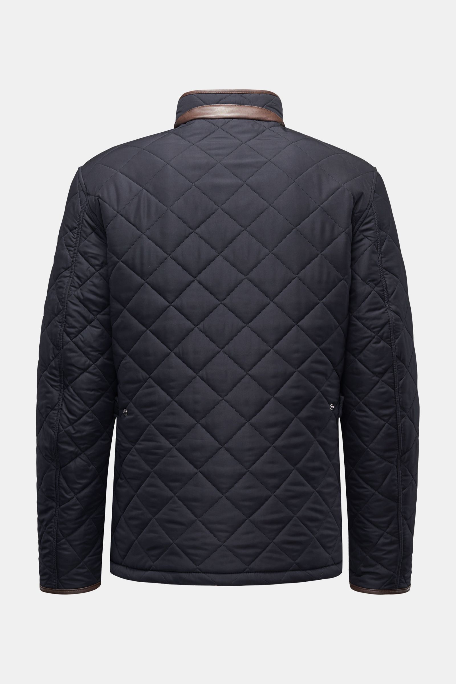 Barbour Steppjacke 'Powell Quilt' dark navy