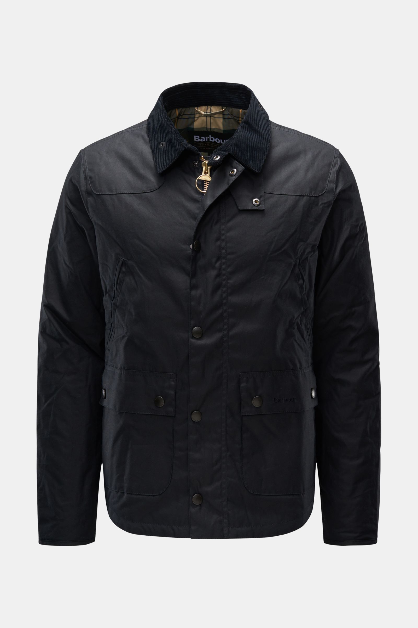 Barbour Wachsjacke 'Reelin Wax' dark navy