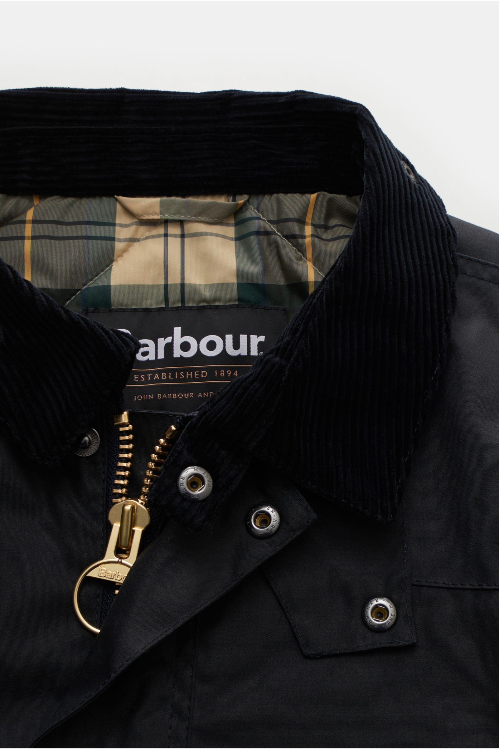 Barbour Wachsjacke 'Reelin Wax' dark navy