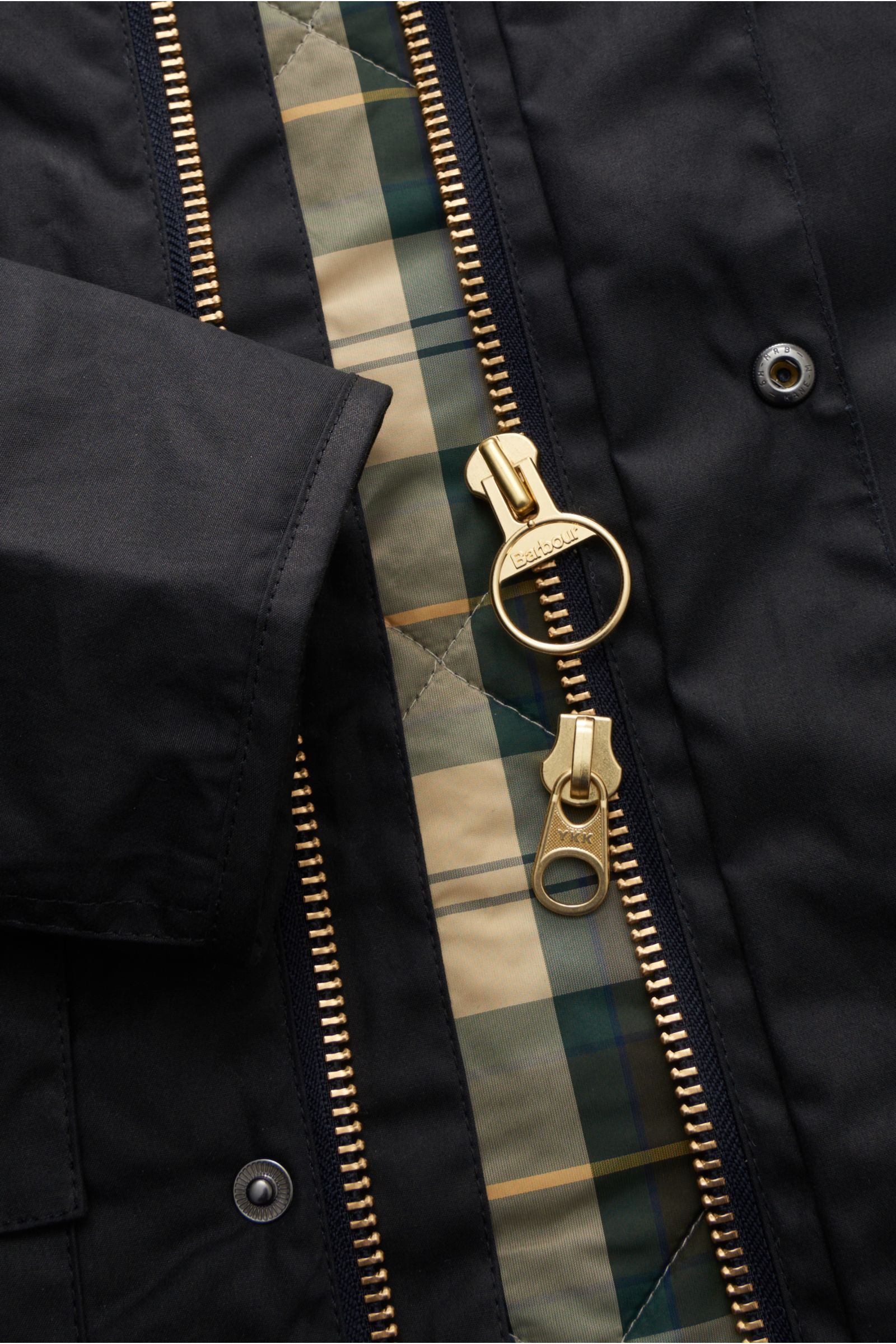 Barbour Wachsjacke 'Reelin Wax' dark navy