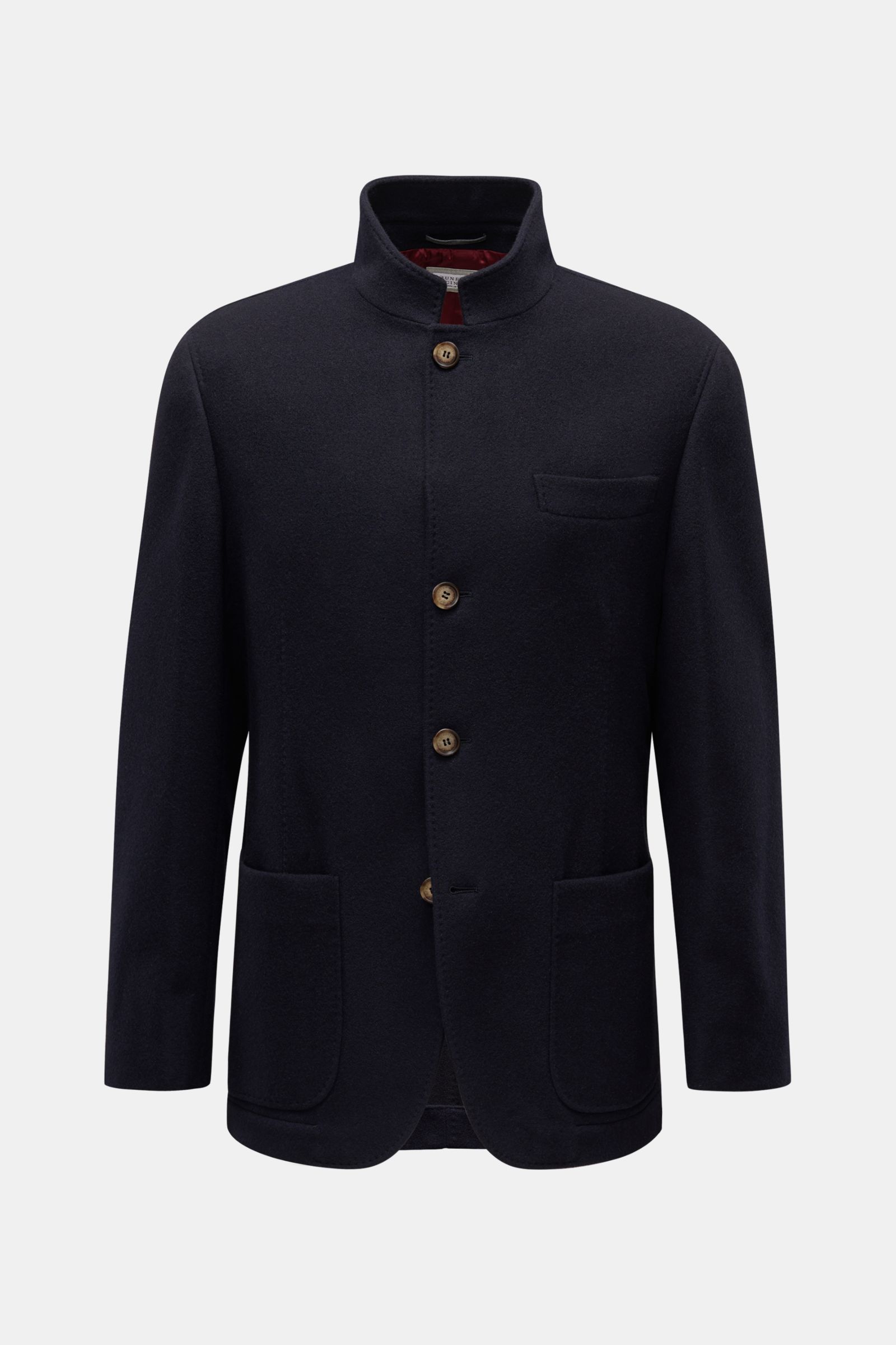 BRUNELLO CUCINELLI cashmere jacket navy | BRAUN Hamburg