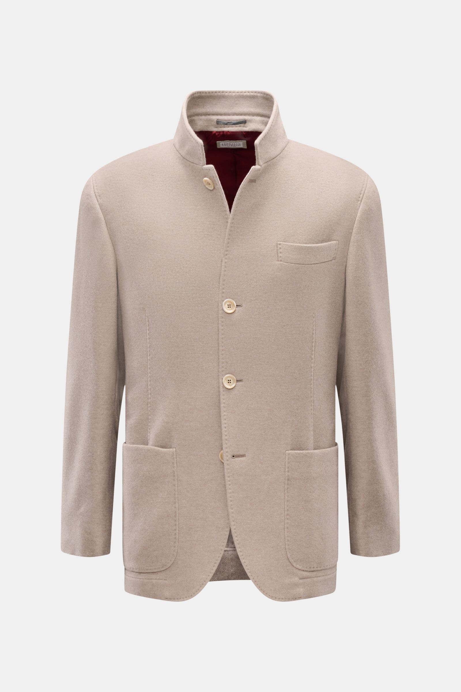 BRUNELLO CUCINELLI cashmere jacket beige | BRAUN Hamburg
