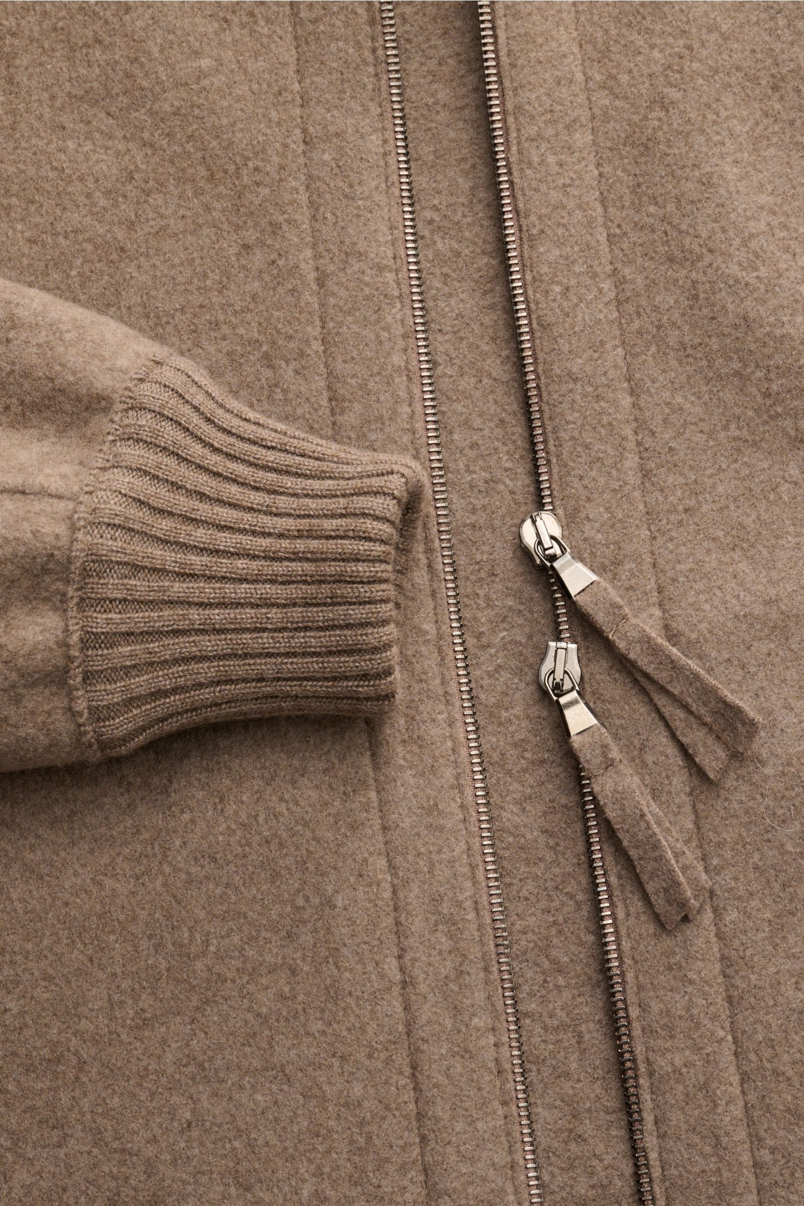 Lunaria Cashmere Cashmere Jacke braun