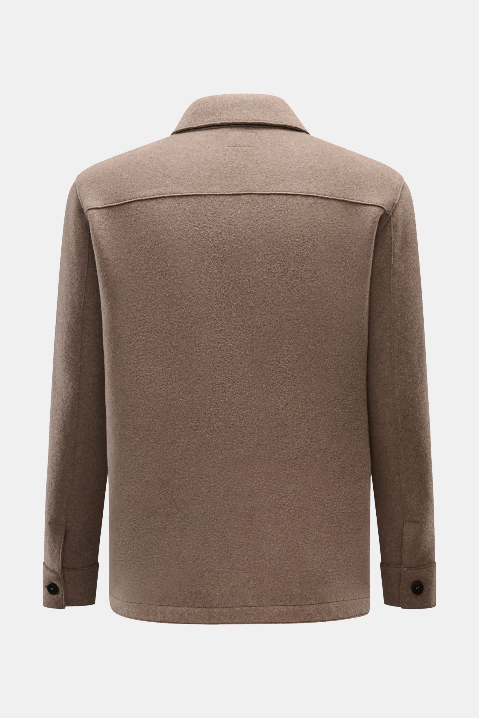 Lunaria Cashmere Cashmere Jacke hellbraun