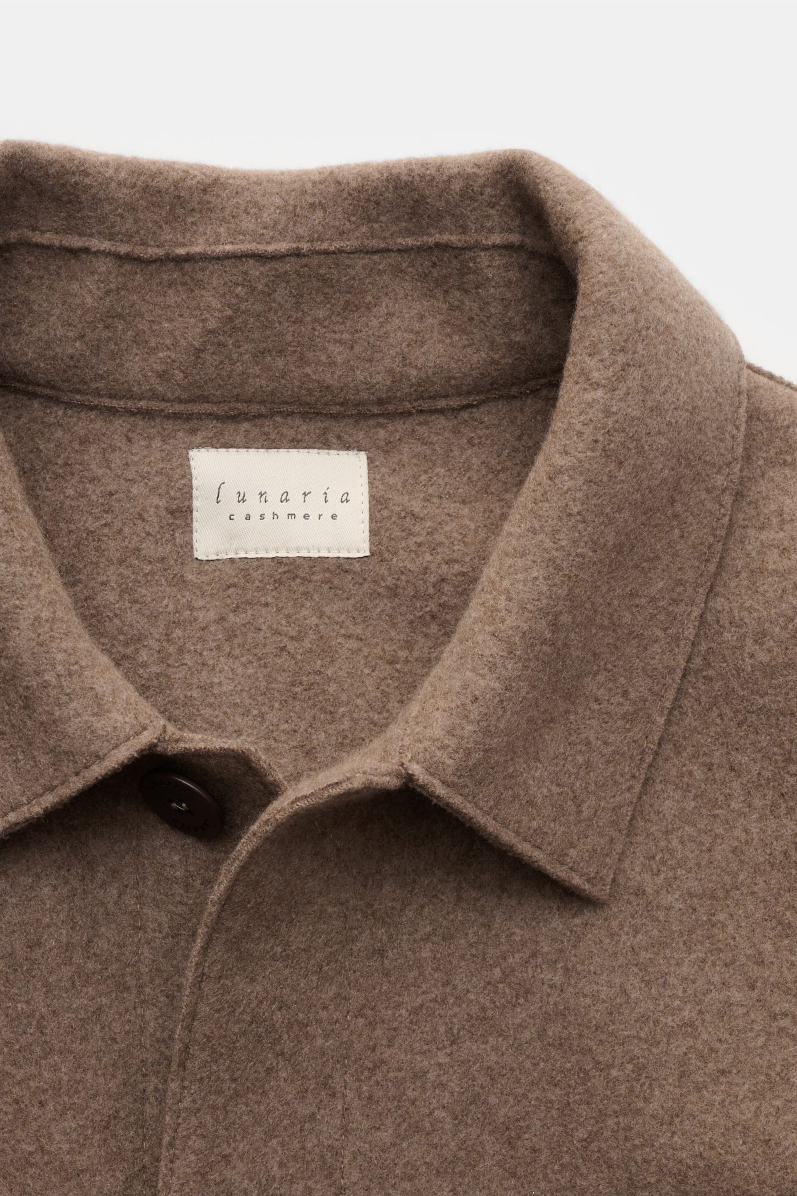 Lunaria Cashmere Cashmere Jacke hellbraun