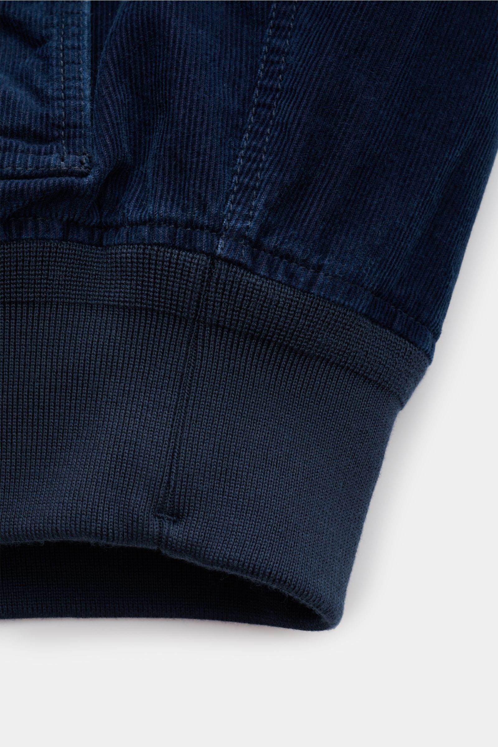 Stone Island Cordblouson 'Micro Corduroy-Rinsed' navy