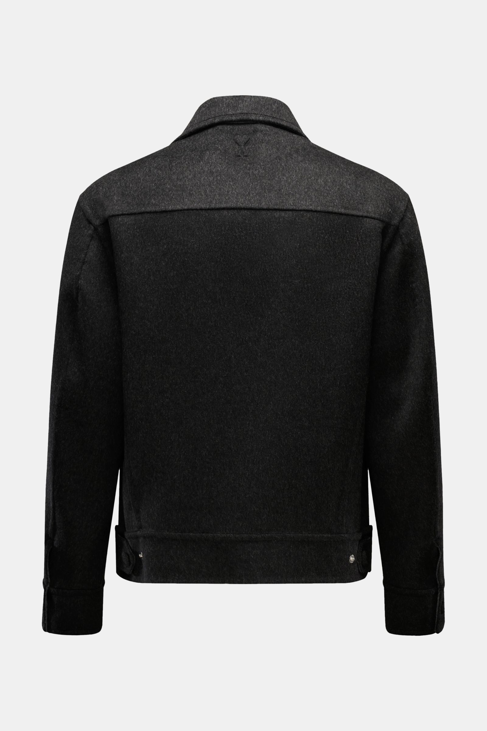 Ami Paris Overshirt anthrazit