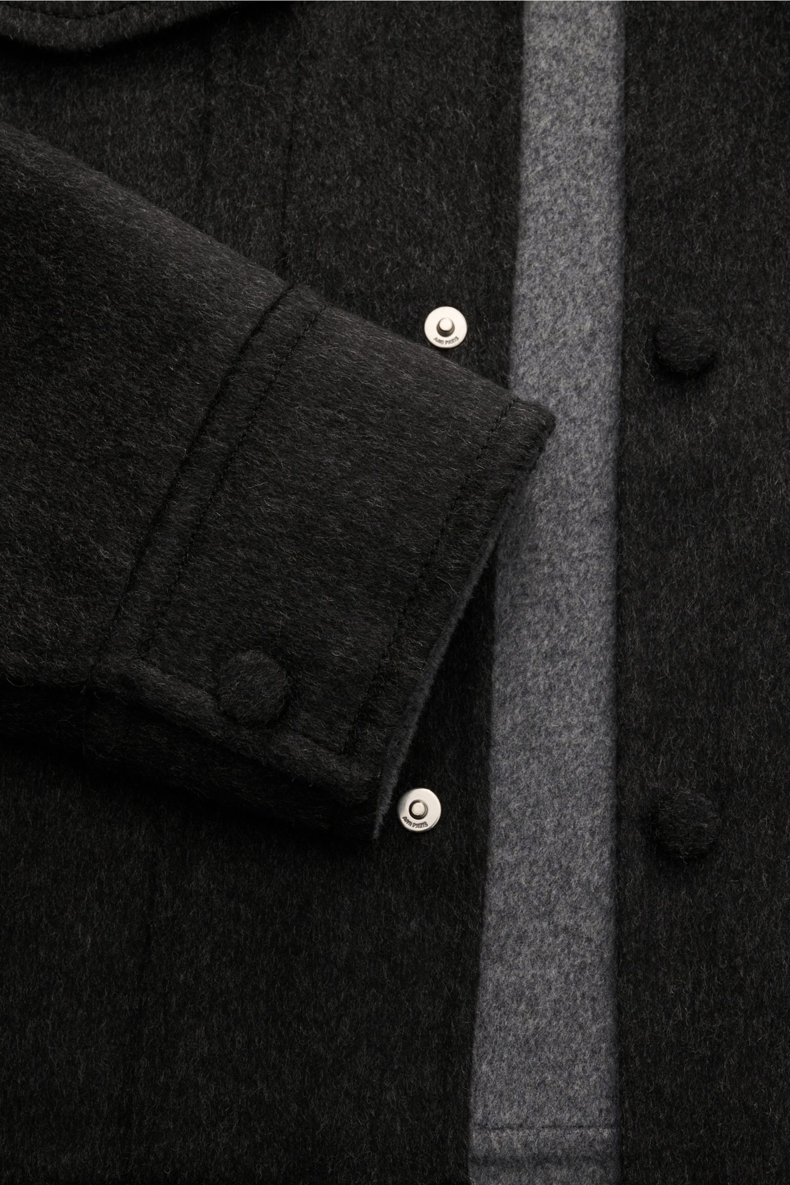 Ami Paris Overshirt anthrazit