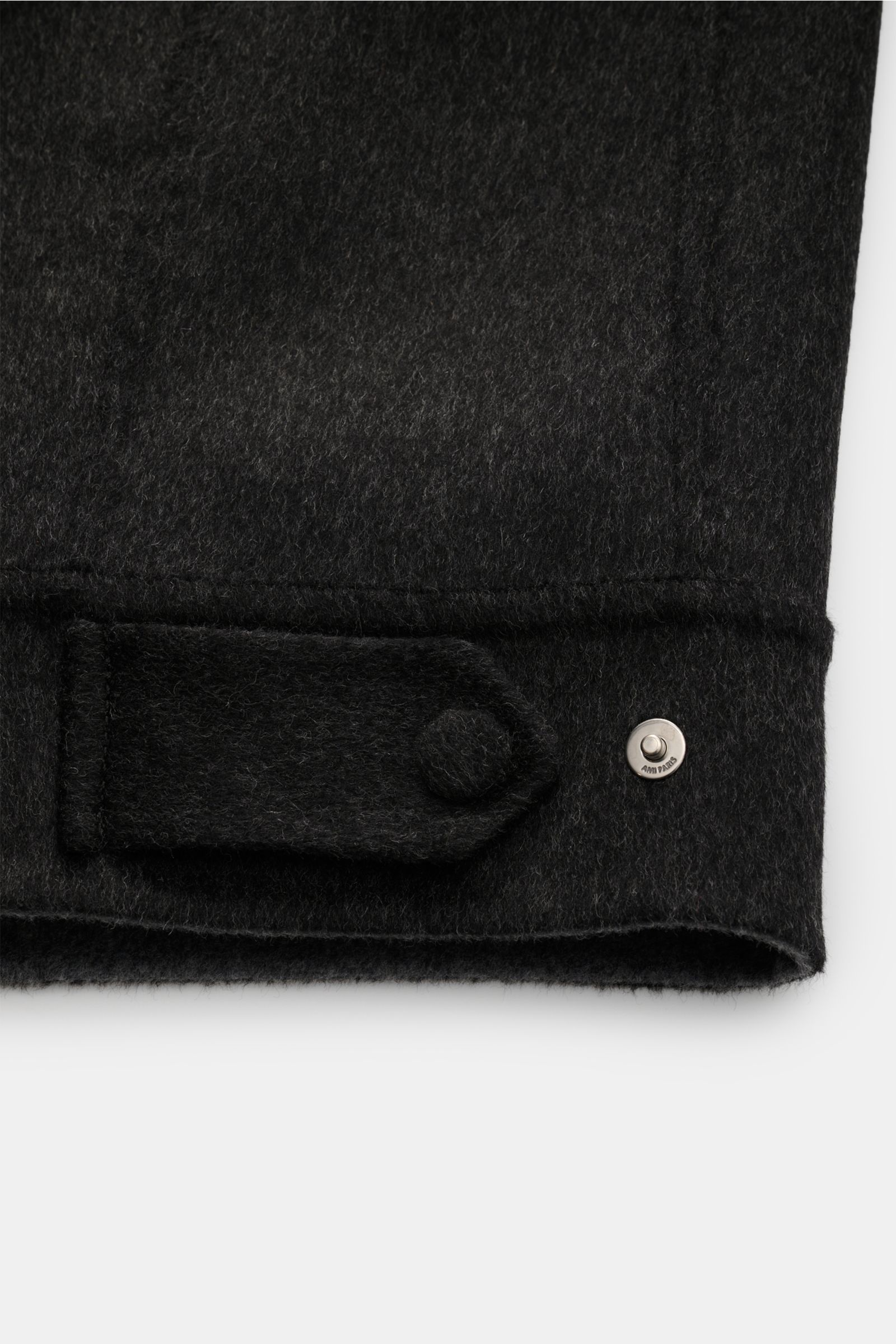 Ami Paris Overshirt anthrazit