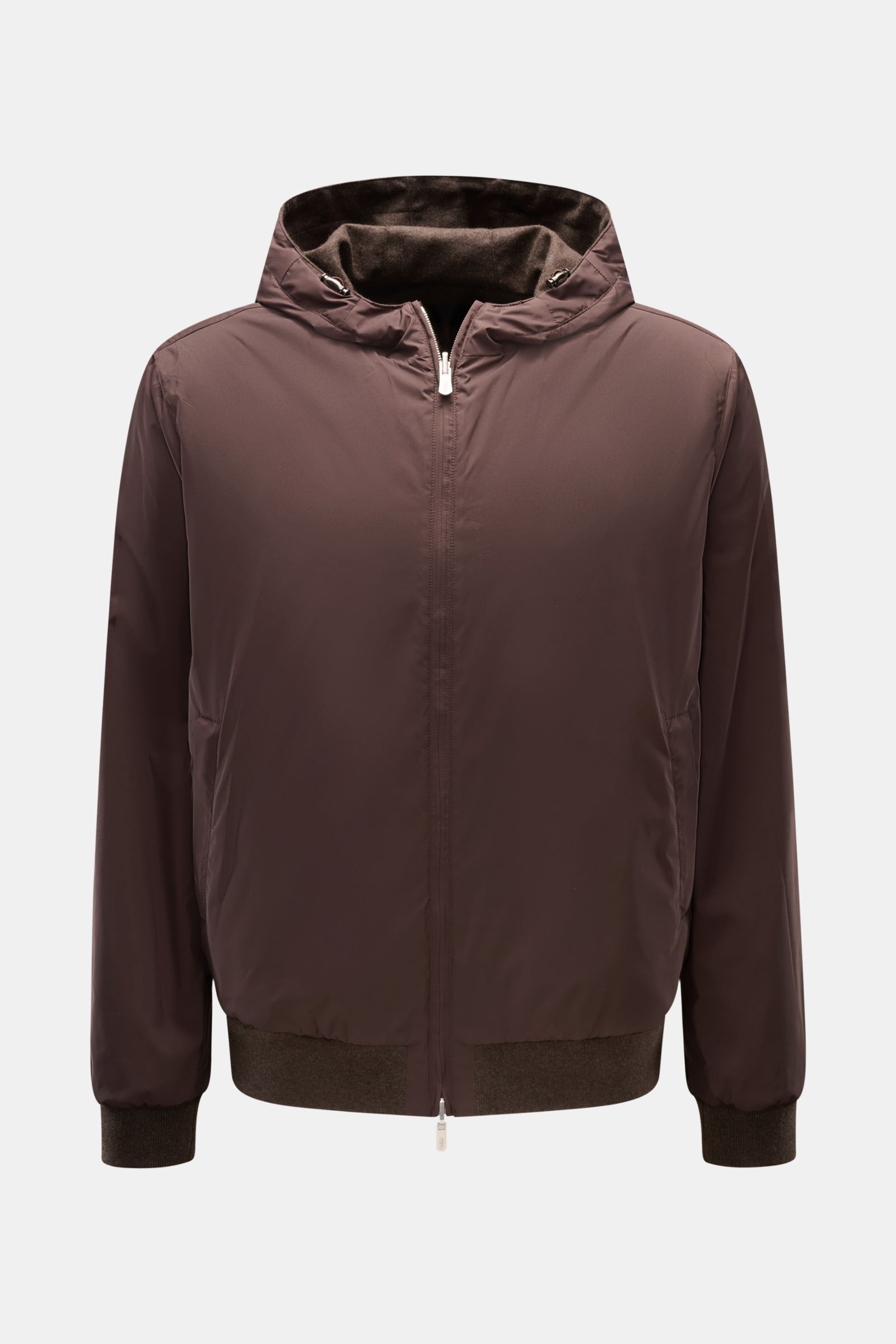 Fedeli Cashmere Wendeblouson 'Start' dunkelbraun