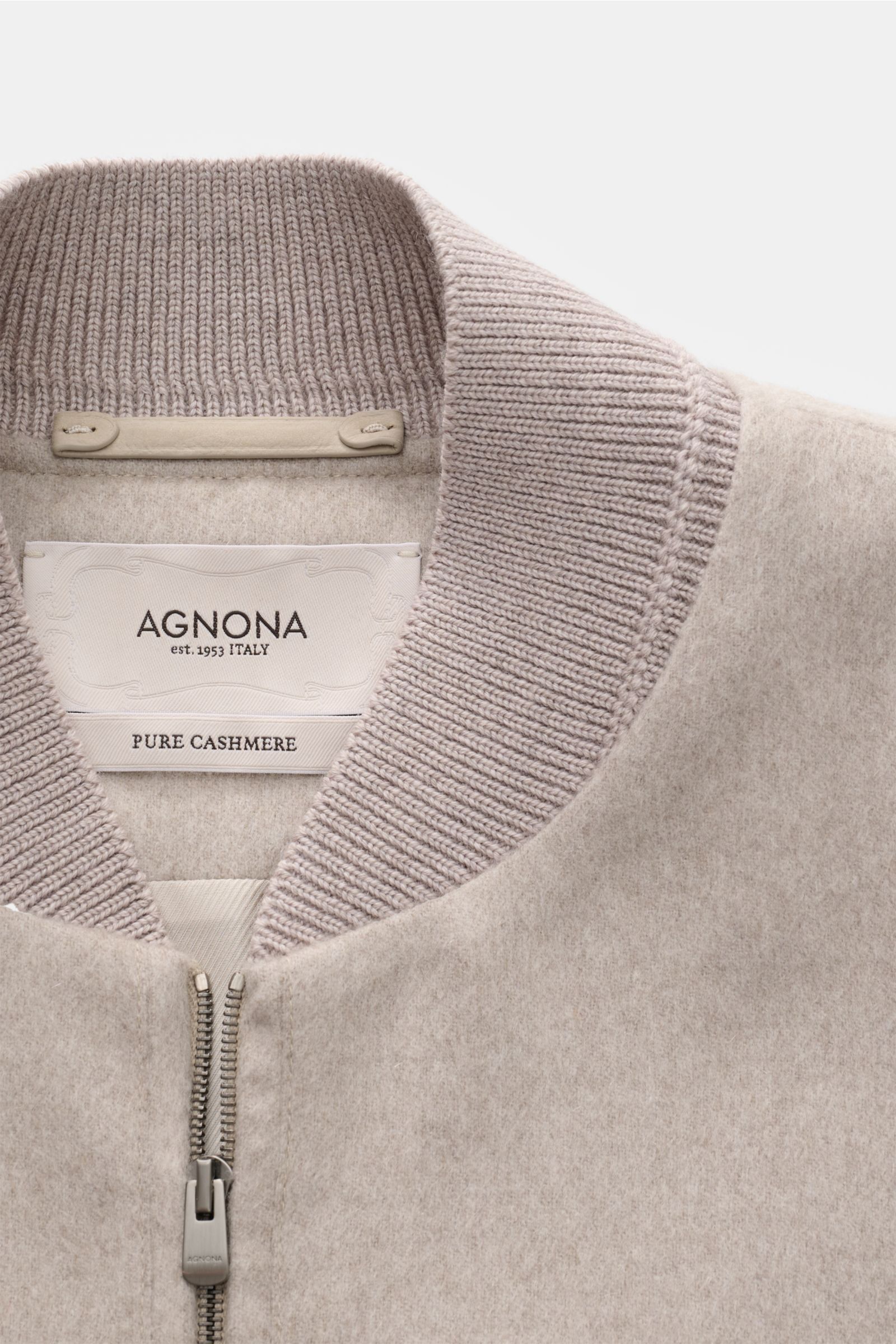 Agnona Cashmere Blouson beige