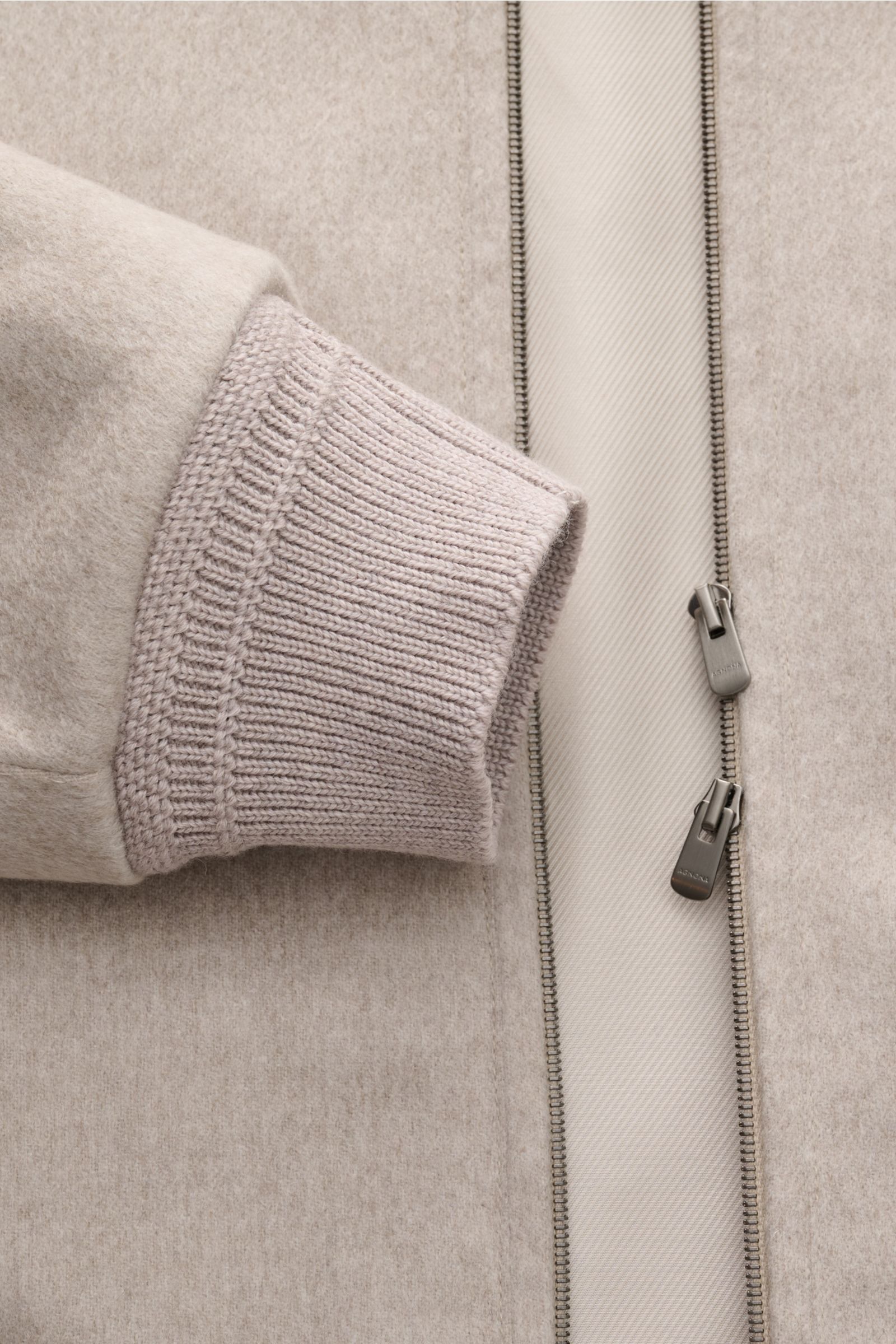 Agnona Cashmere Blouson beige