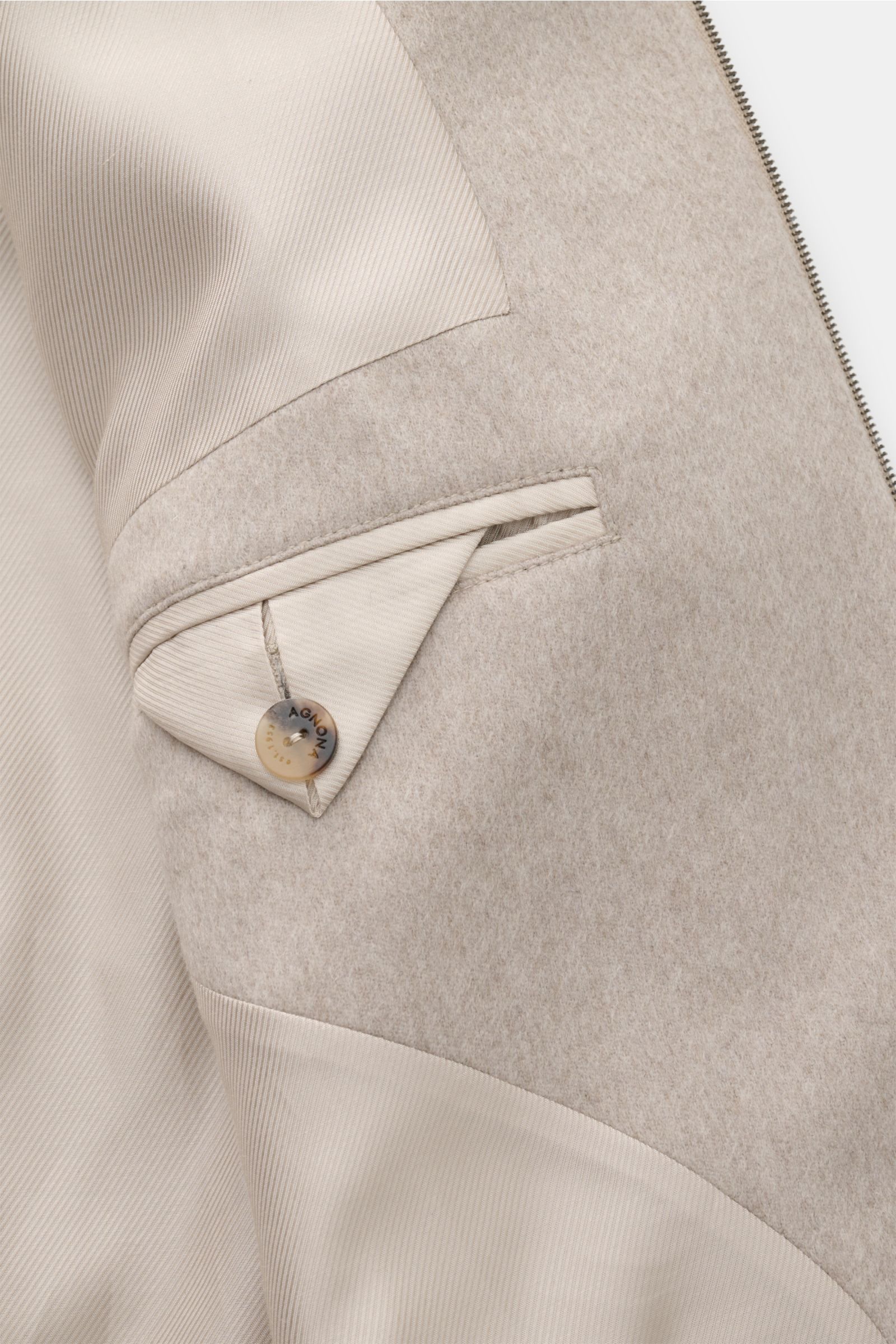 Agnona Cashmere Blouson beige