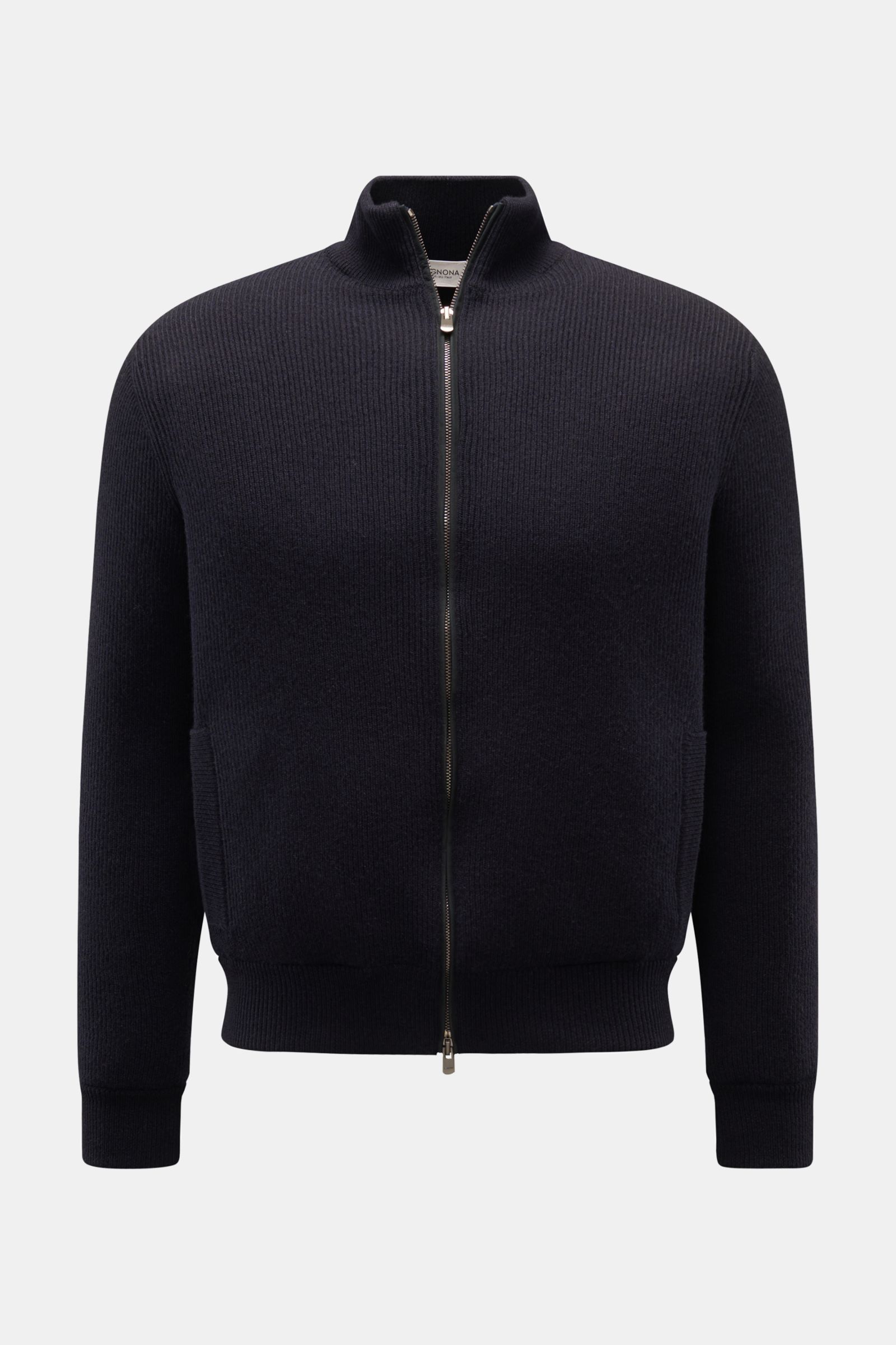 Agnona Cashmere Jacke dark navy