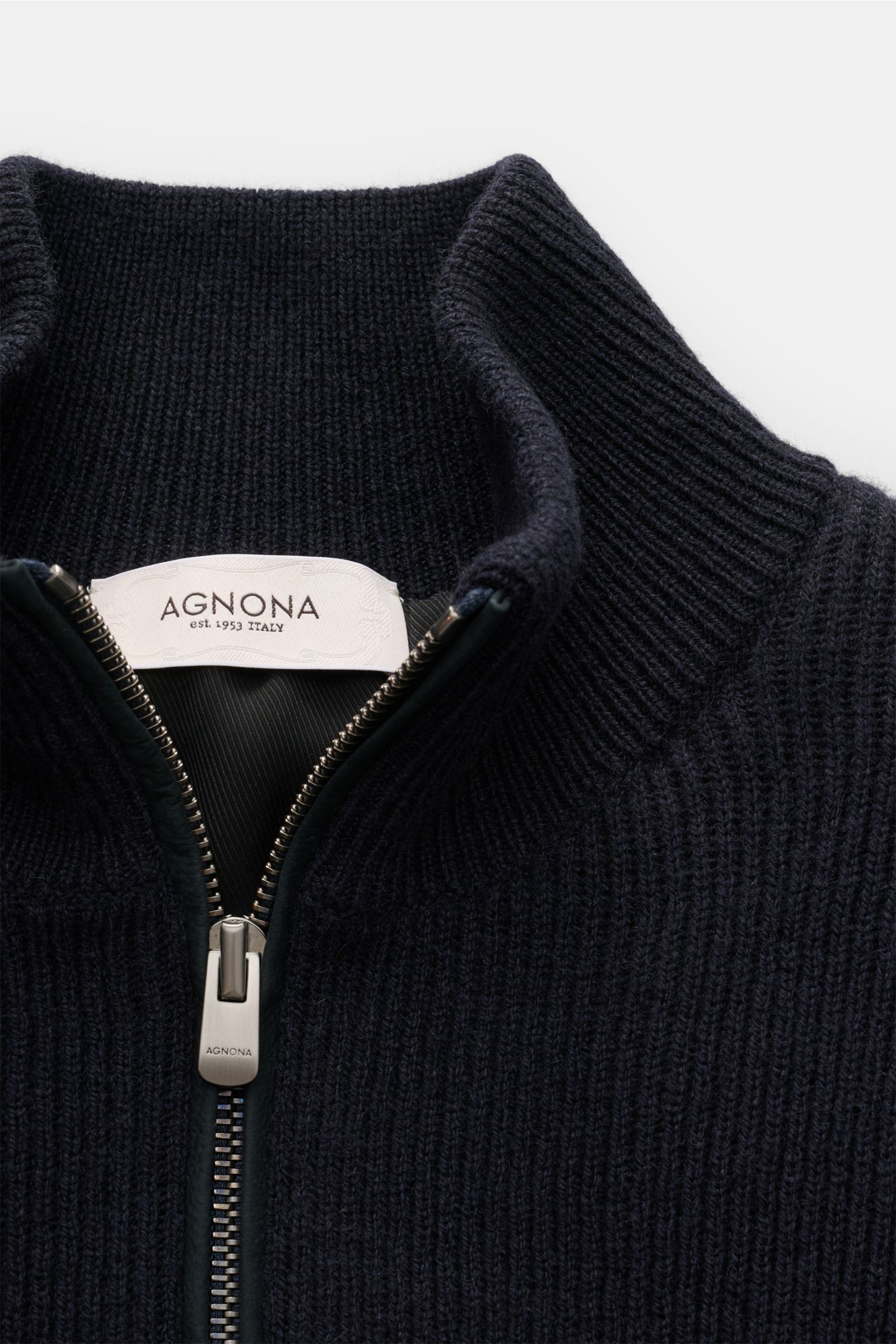 Agnona Cashmere Jacke dark navy