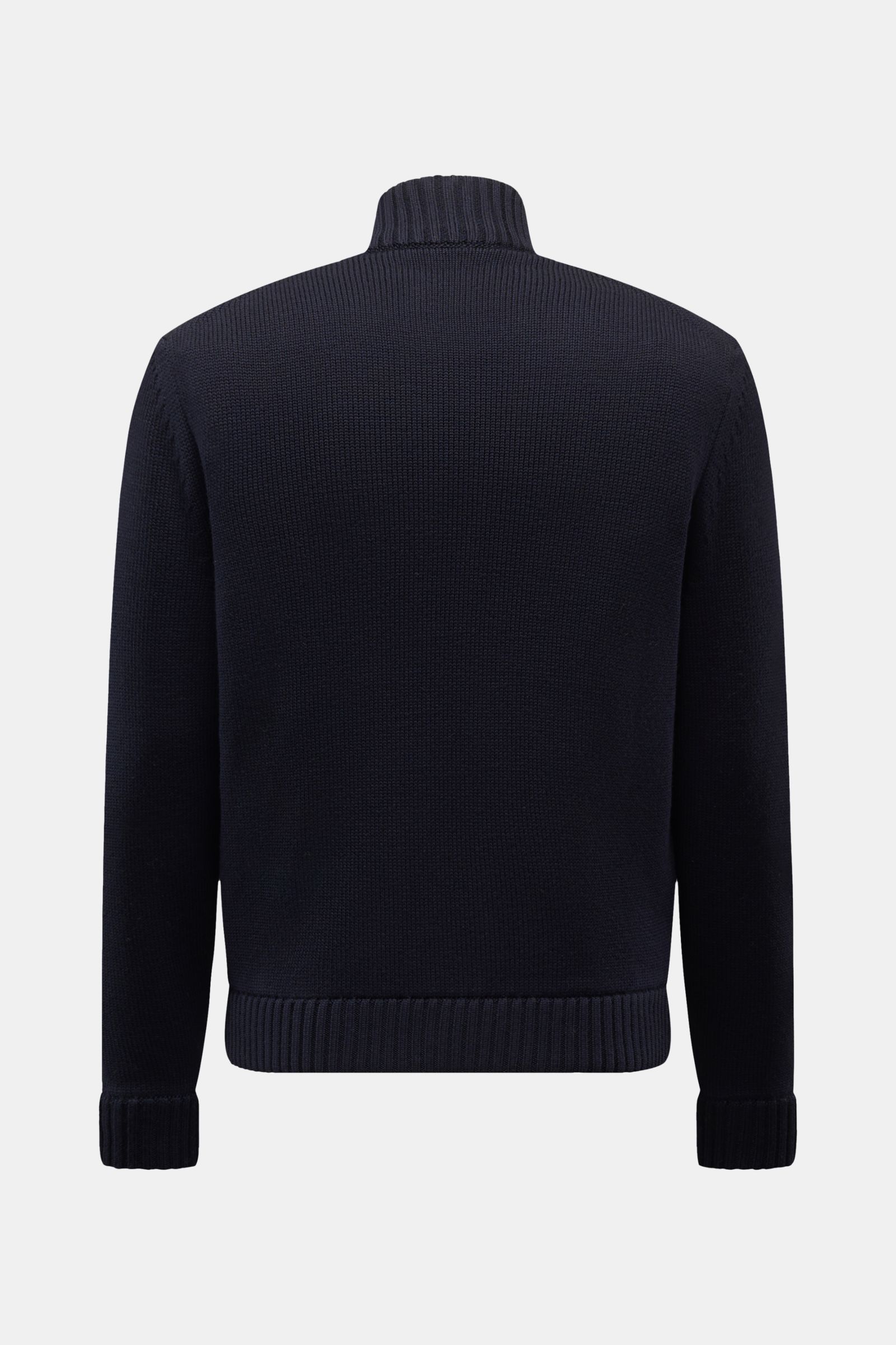 Zanone Strickblouson navy