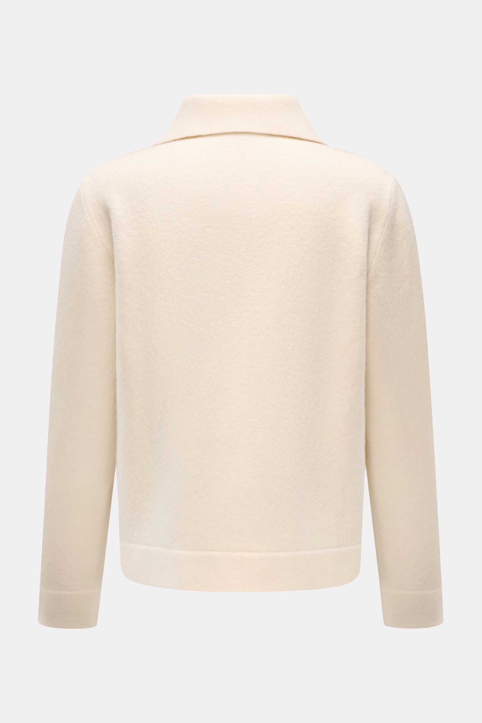 04651/ A trip in a bag Woll-Overshirt 'Boiled Blouson' creme