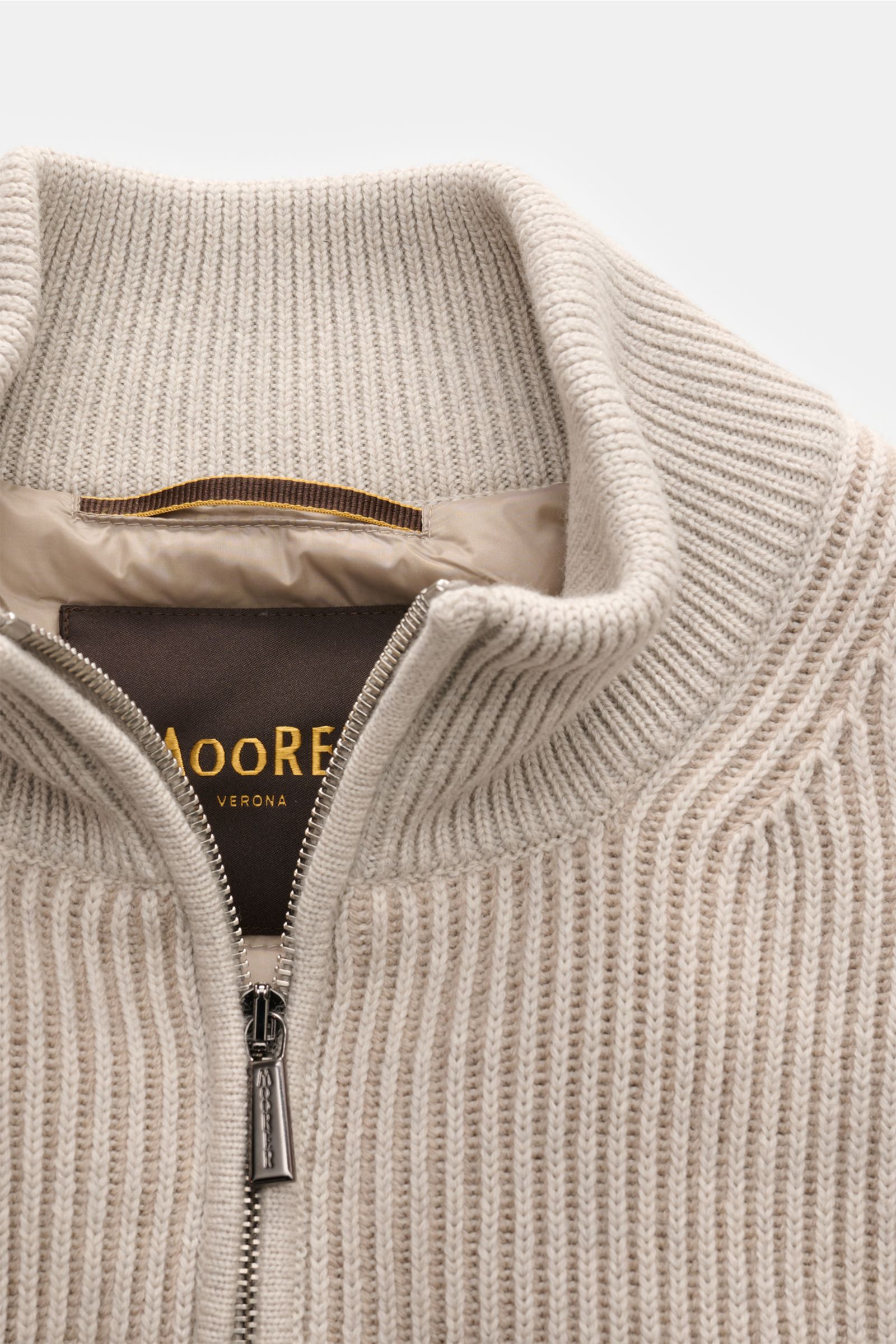 Moorer Daunenblouson 'Arena' beige