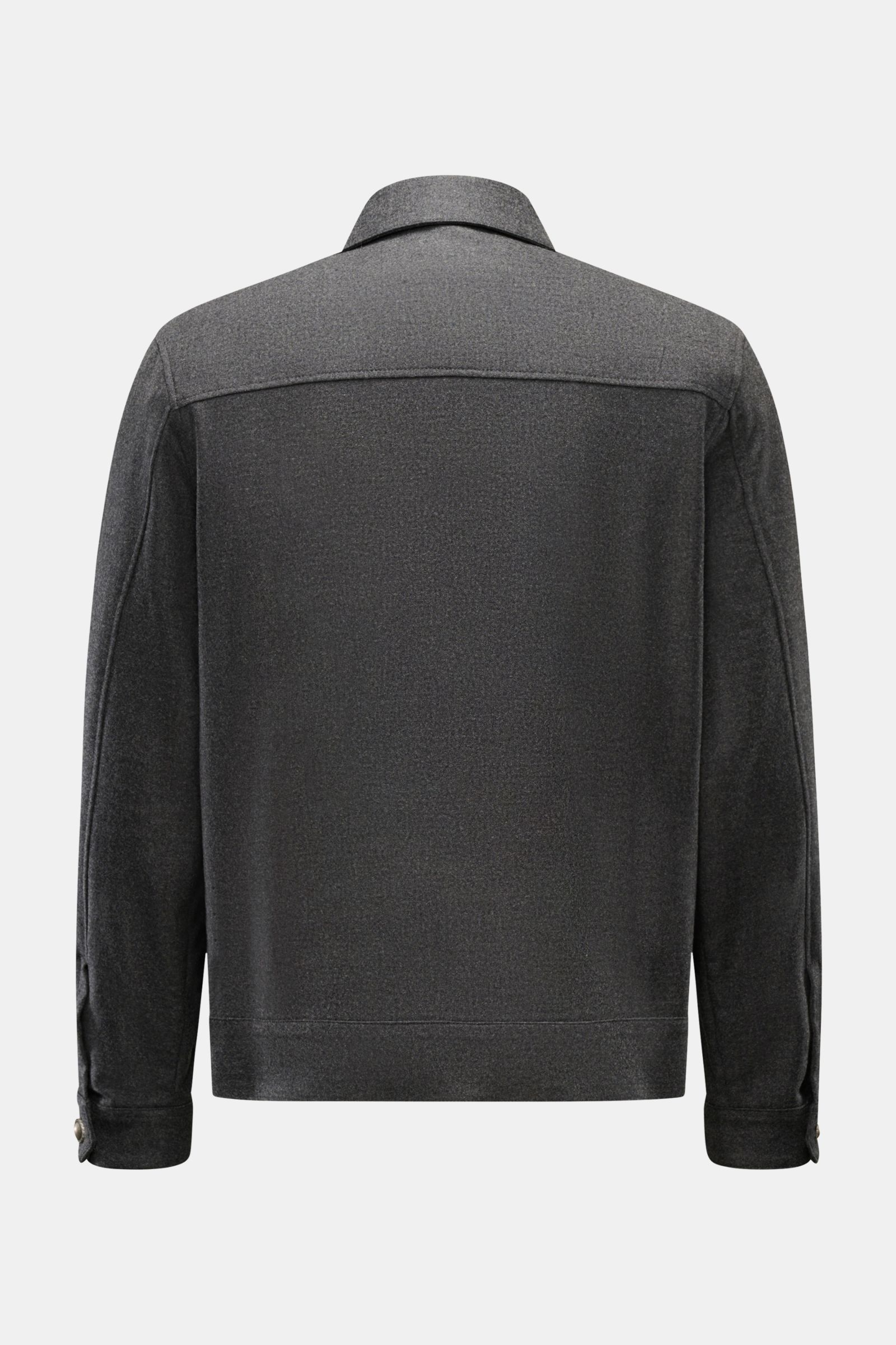 Ace Denim Jacke anthrazit meliert