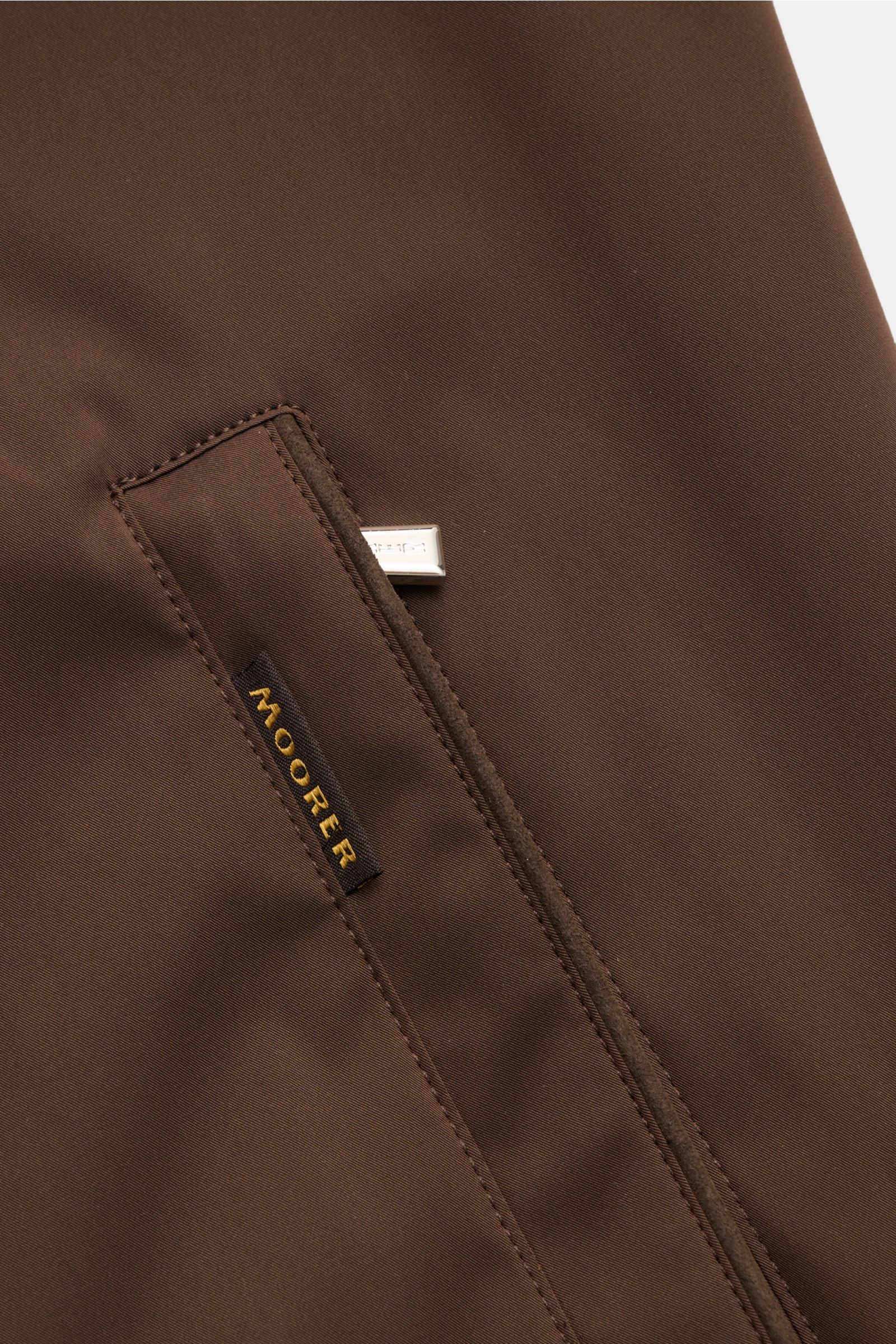 MOORER Blouson 'Albori TJ' dunkelbraun | BRAUN Hamburg