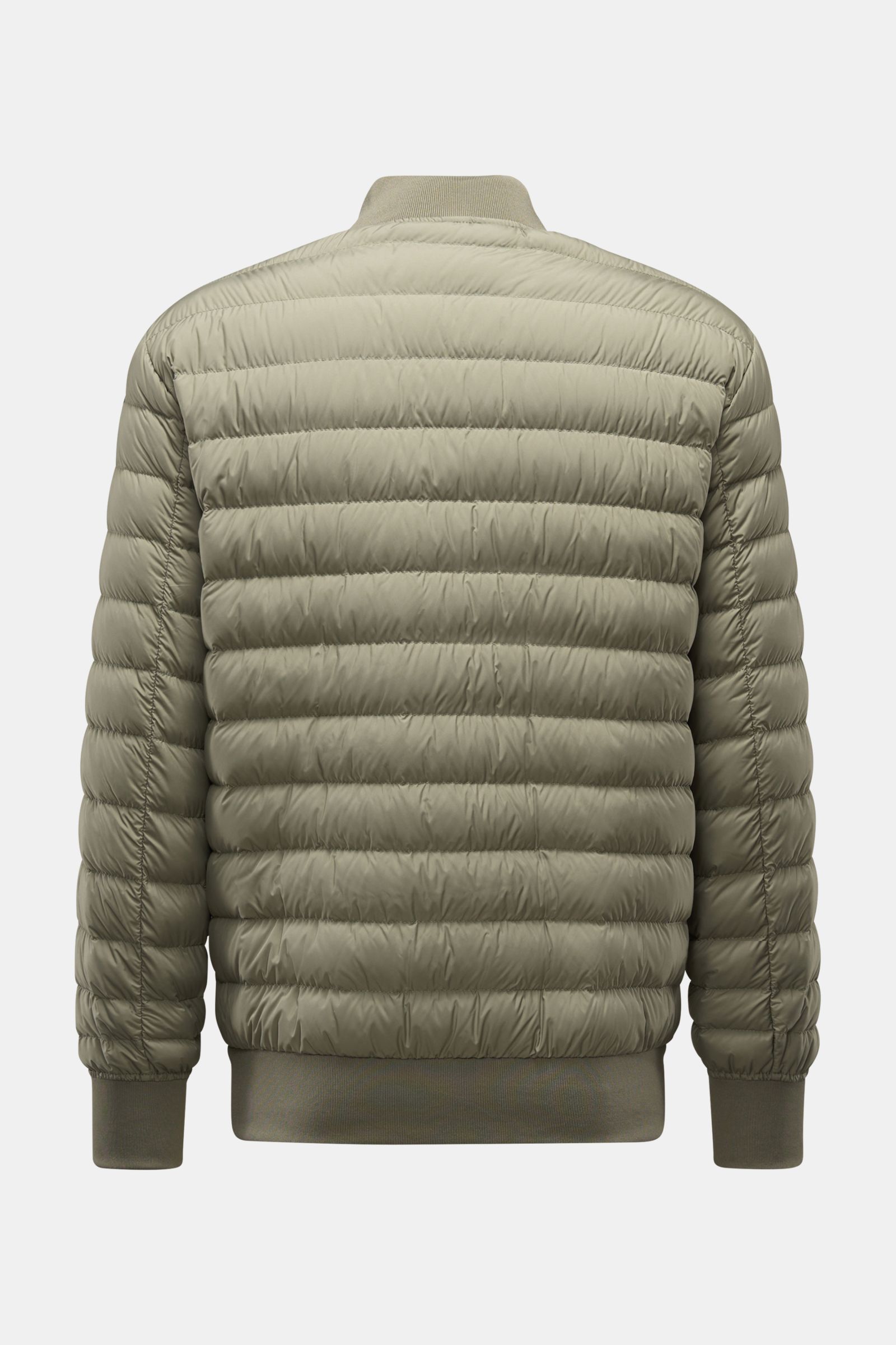 Parajumpers Down blouson 'Breving' sage shown from the back, high-quality microfibre, wind and water repellent, warm down lining, regular fit. Style meets function: this down blouson by PARAJUMPERS keeps you comfortably warm on cold days and is versatile 