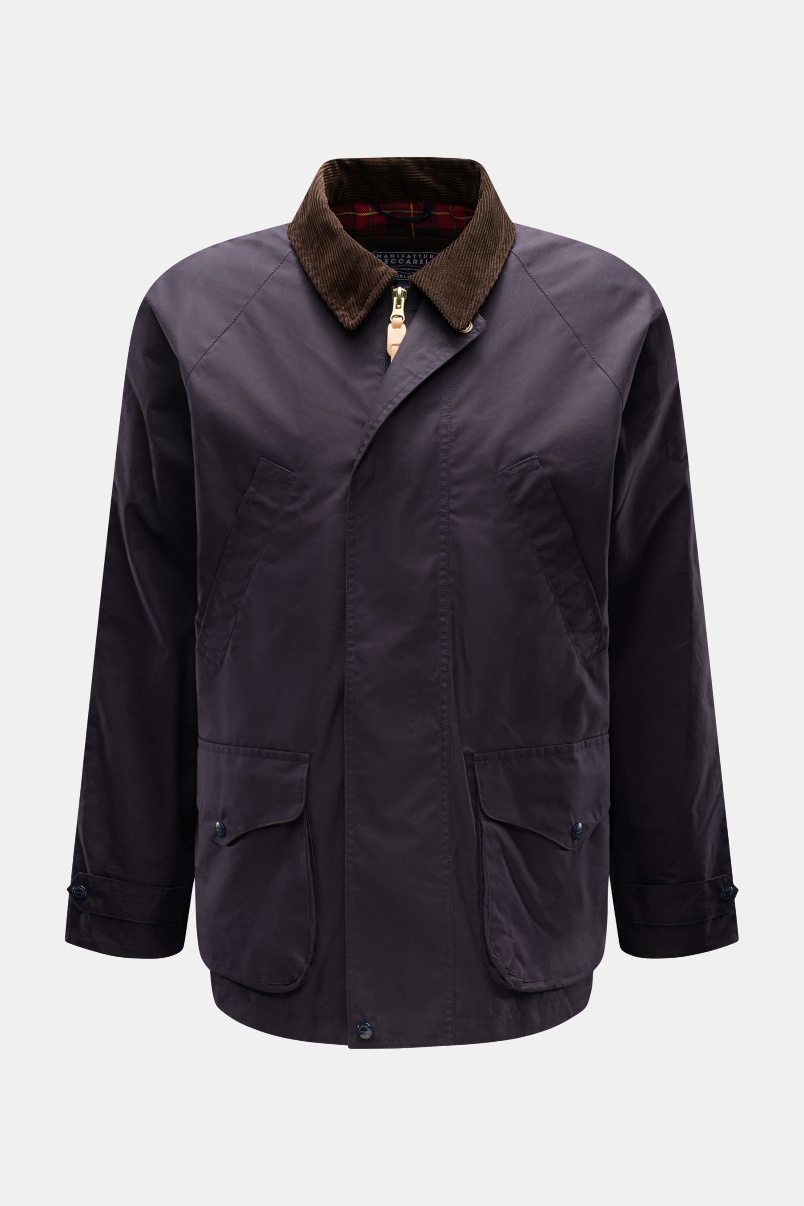 Manifattura Ceccarelli Wachsjacke 'Raincaban' navy