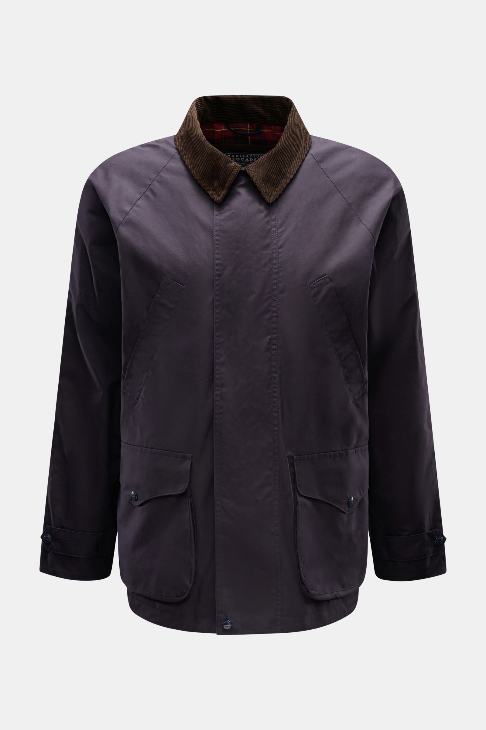 Manifattura Ceccarelli Wachsjacke 'Raincaban' navy