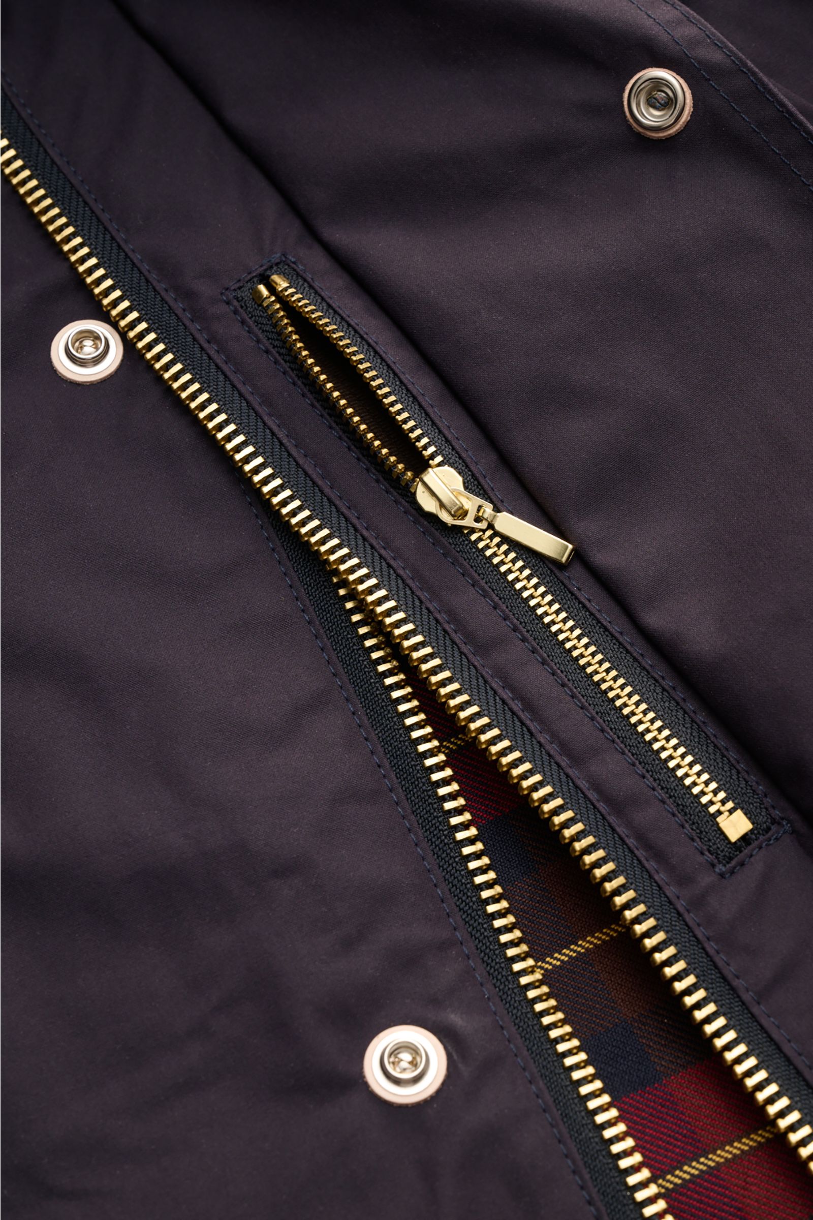 Manifattura Ceccarelli Wachsjacke 'Raincaban' navy