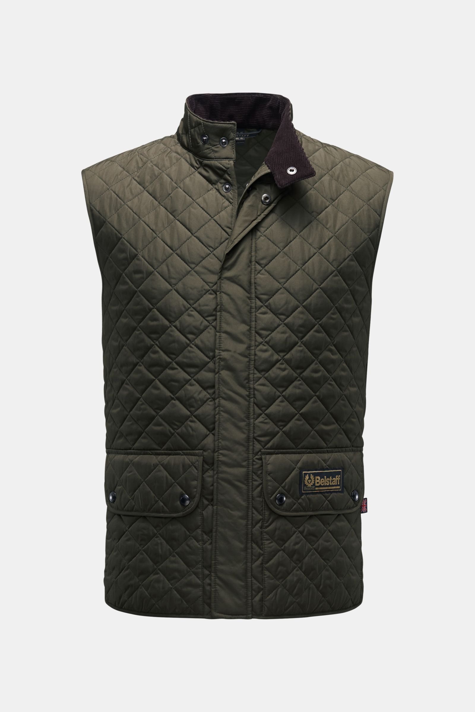 Quilted gilet 'Waistcoat' olive