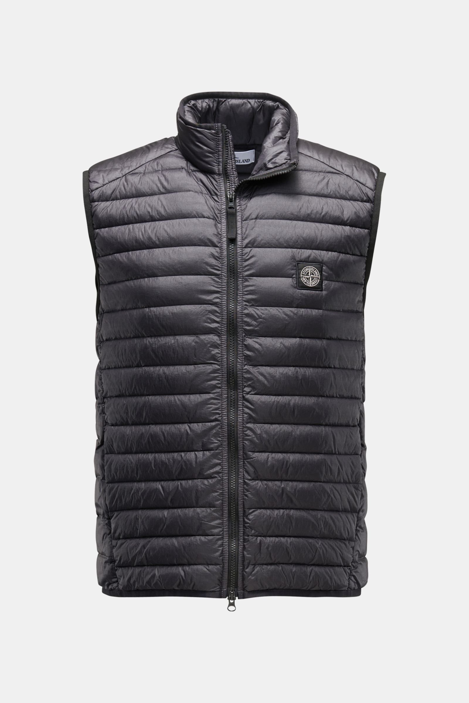 Down gilet 'Loom Woven Chambers R-Nylon Down-TC' anthracite