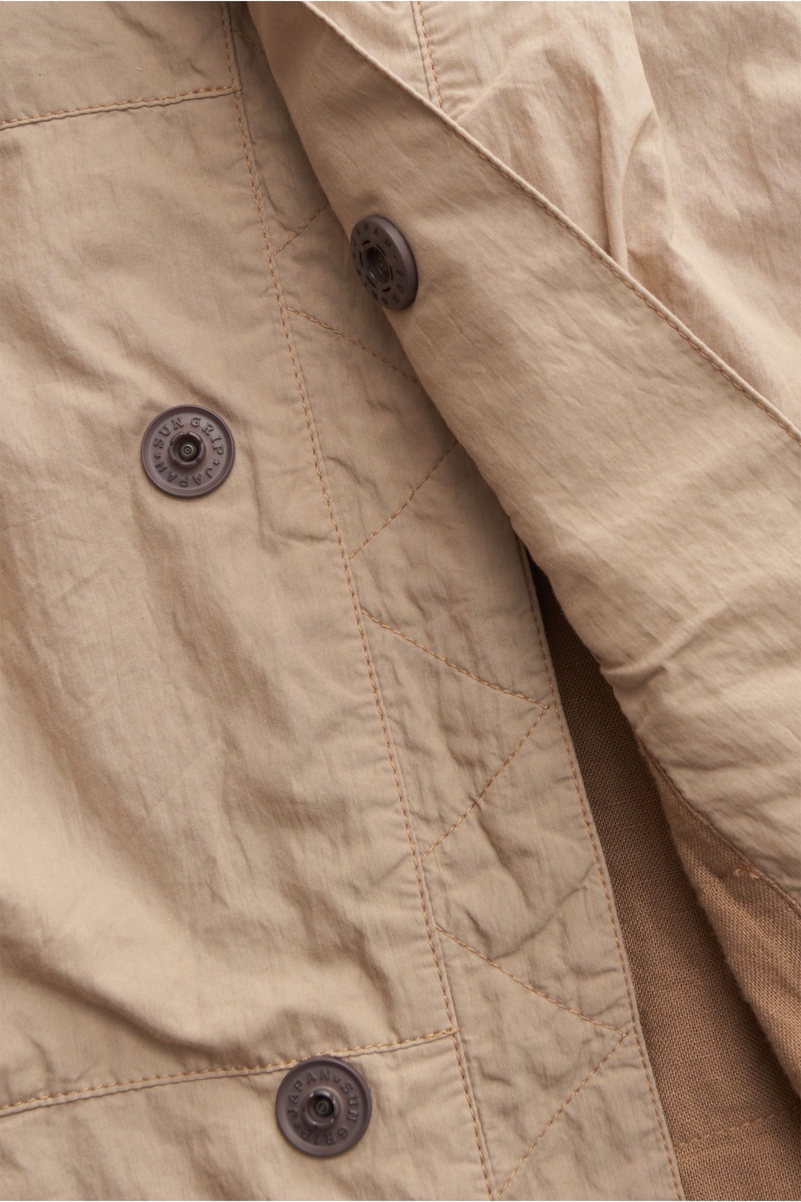 Our Legacy Outdoorweste 'Cropped Exhale Puffa' beige