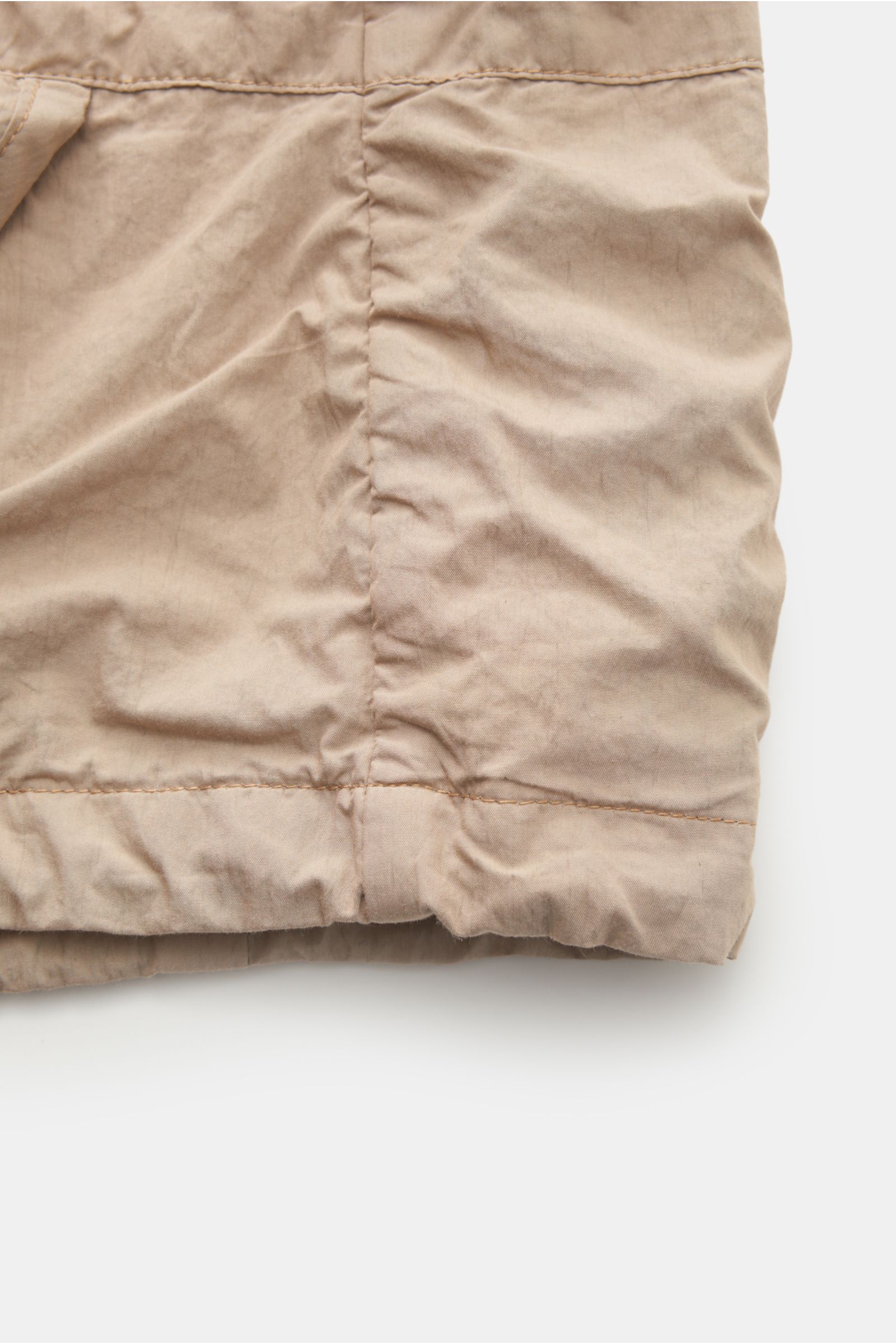 Our Legacy Outdoorweste 'Cropped Exhale Puffa' beige