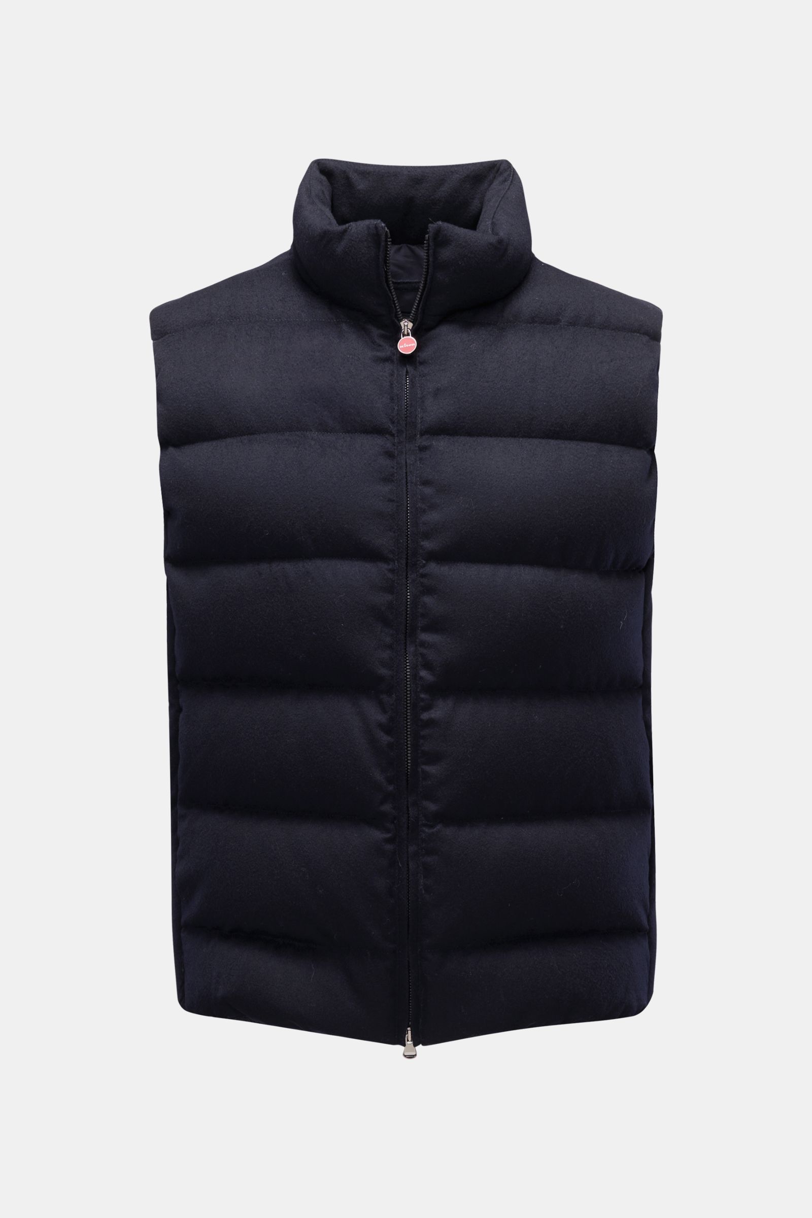 Kiton Cashmere down gilet navy