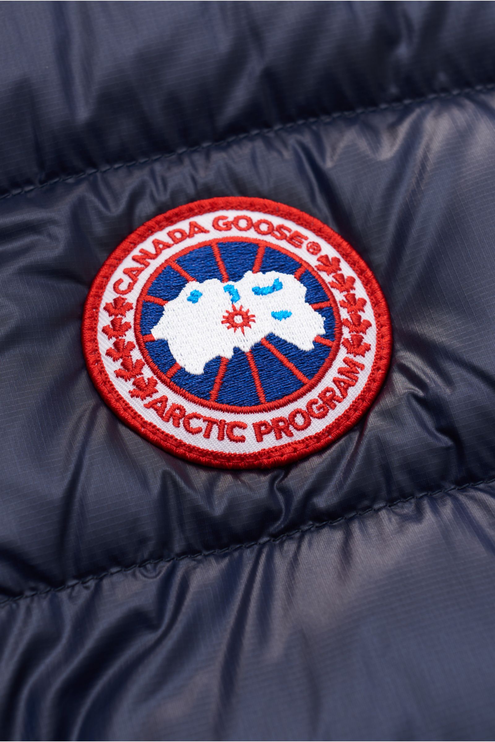 CANADA GOOSE down gilet 'Crofton Vest' navy | BRAUN Hamburg