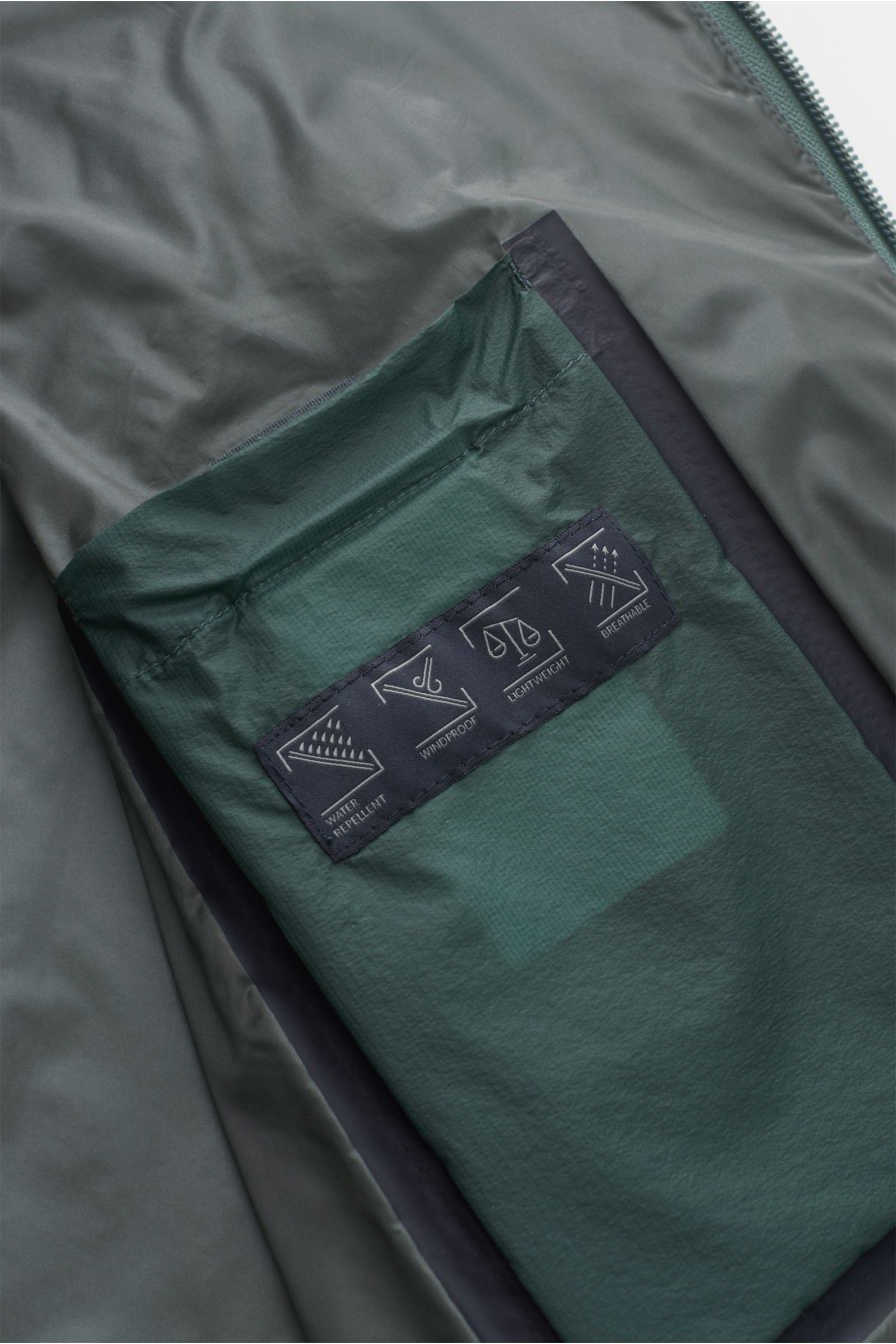 Herno Laminar Outdoor gilet dark green