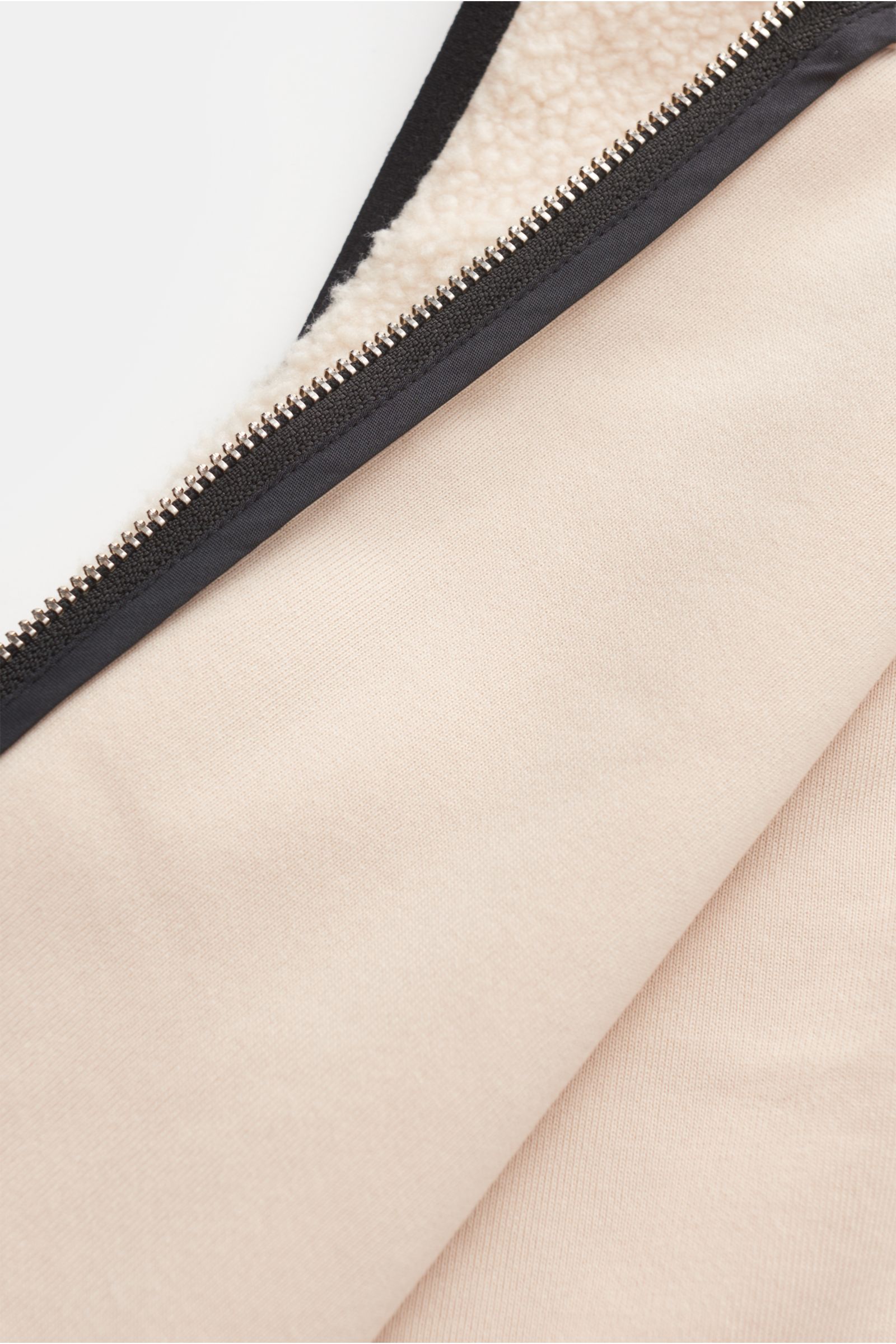 A.P.C. Fleeceweste 'Nate' creme