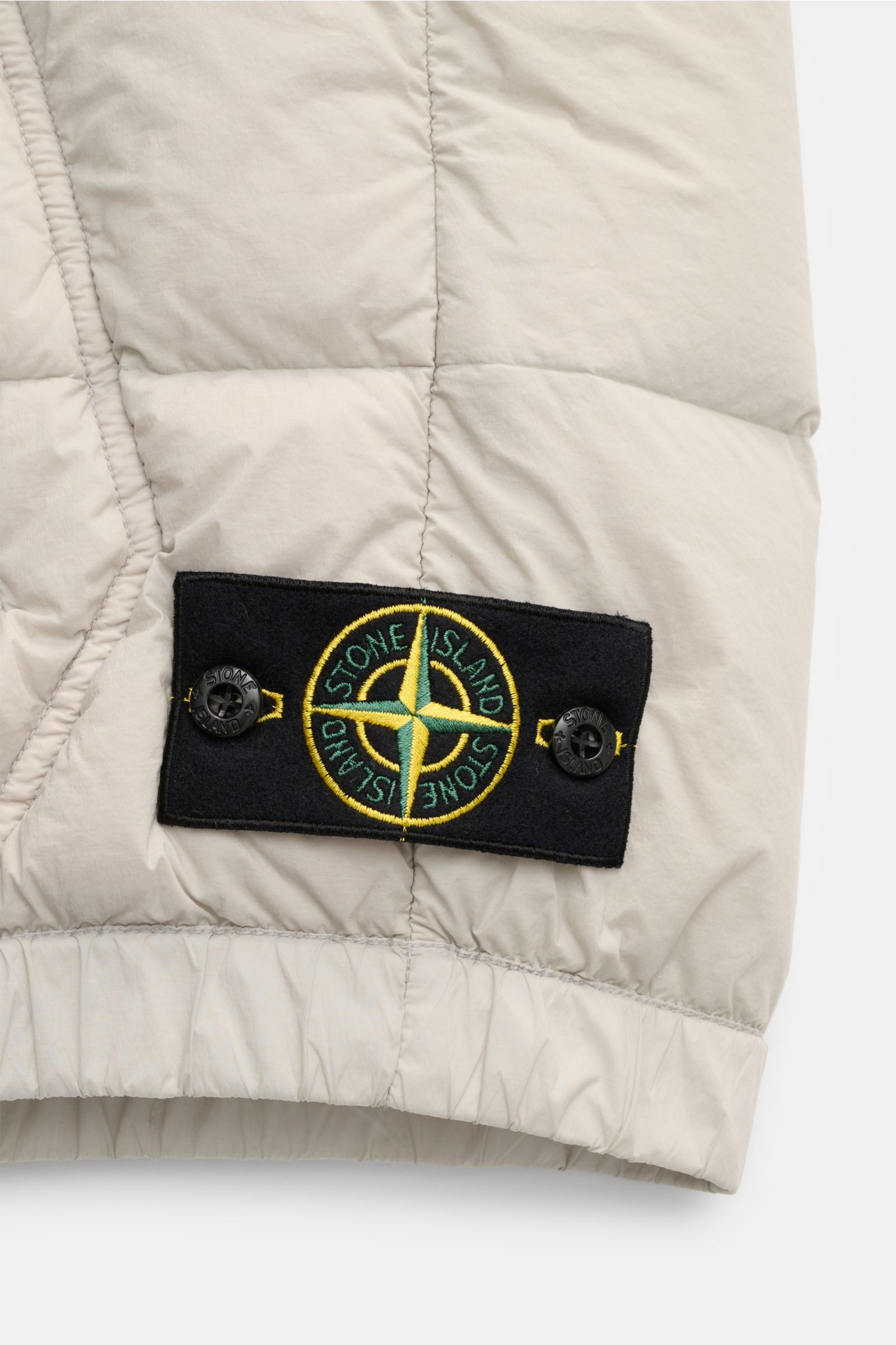 Stone Island Daunenweste 'Seamless Tunnel Nylon Down-TC' sand