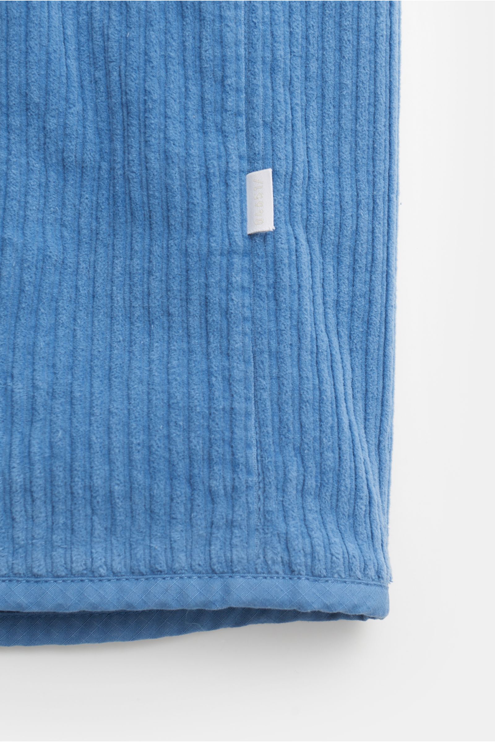 04651/ A trip in a bag Cordweste 'Oyster' blau