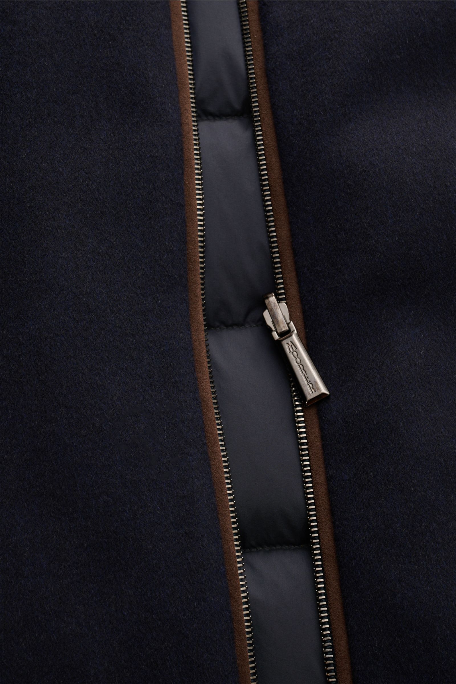 Moorer Wende-Daunenweste 'Falieri' navy