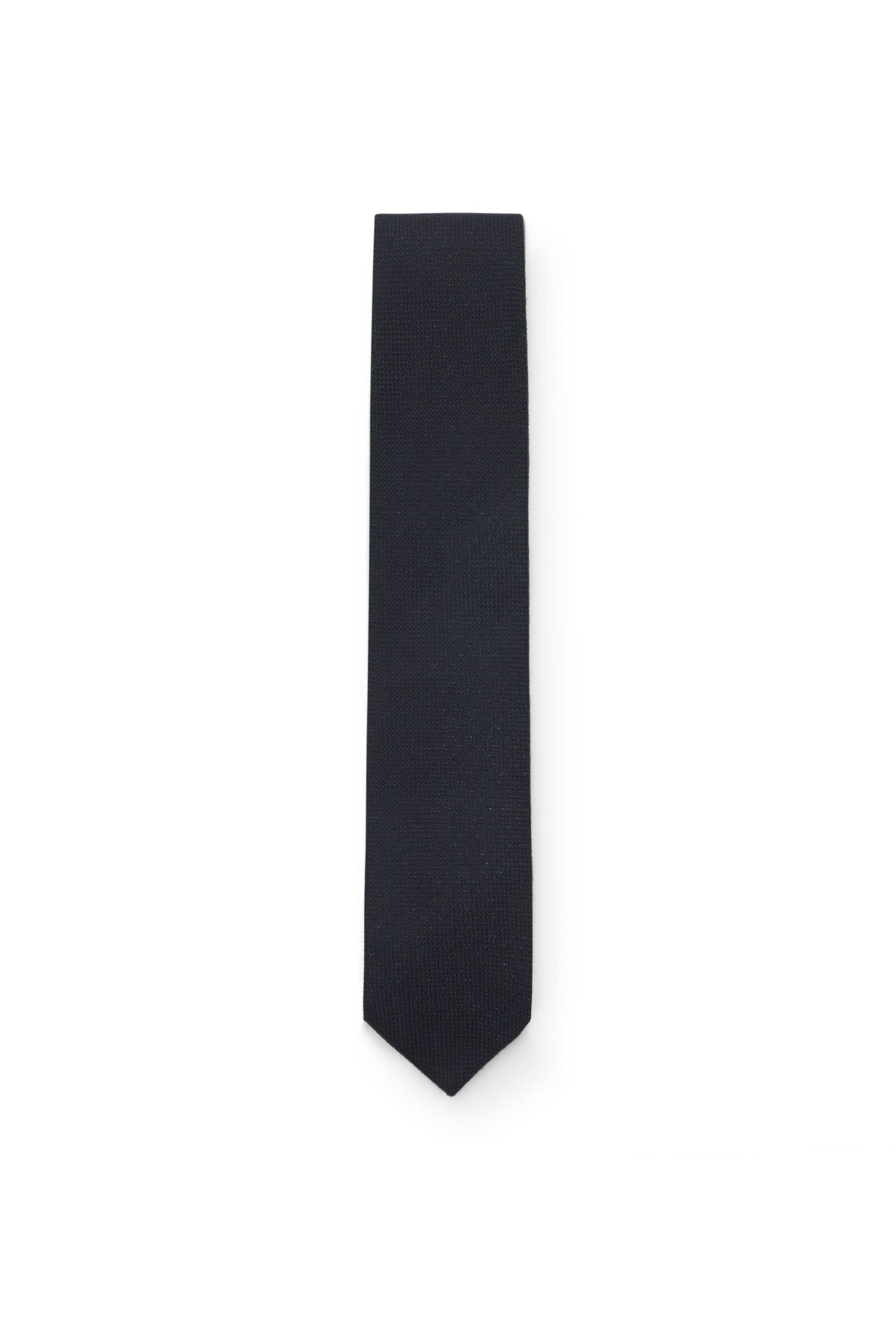 Cashmere tie dark navy