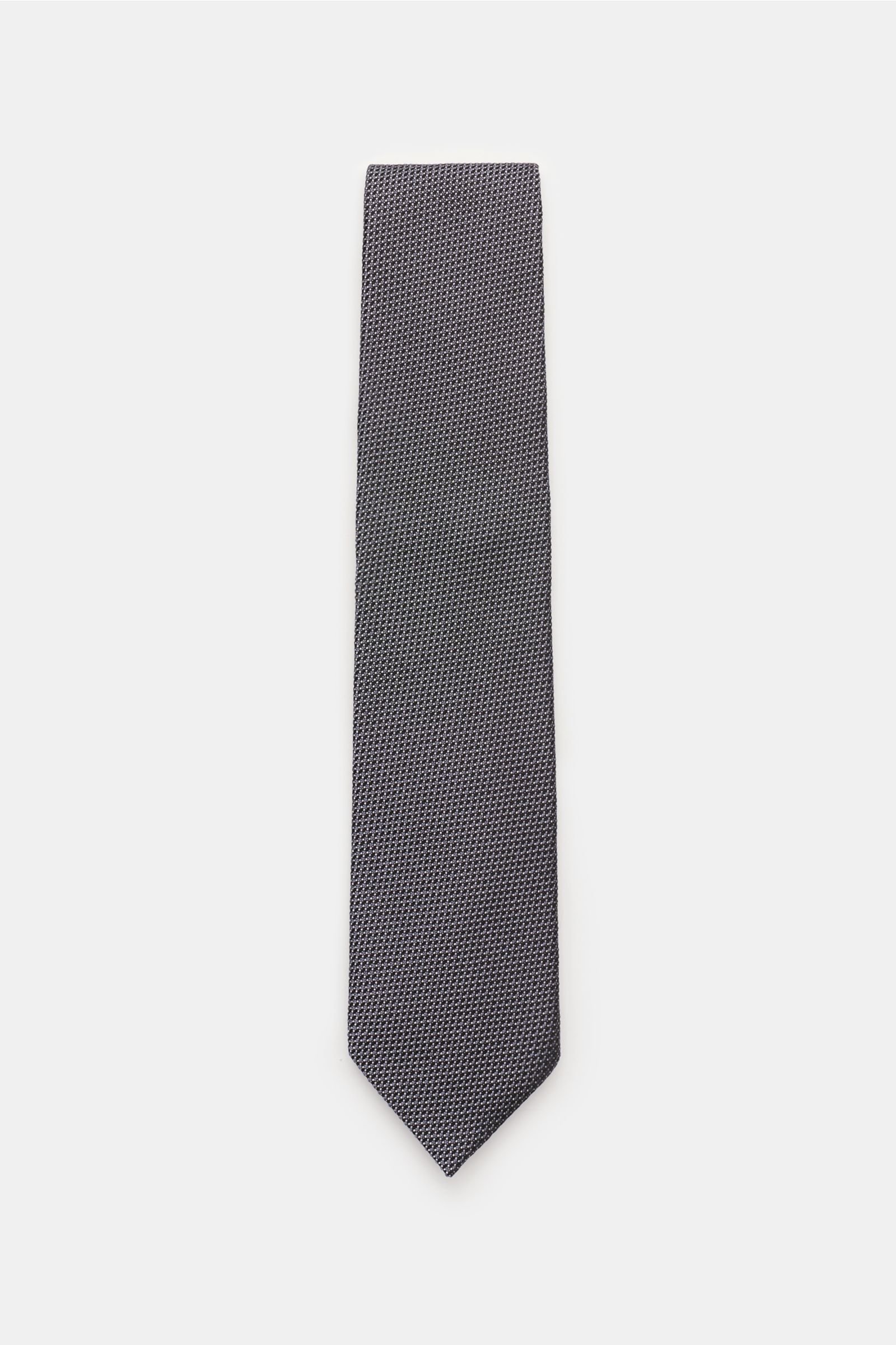 Tie grey/black patterned