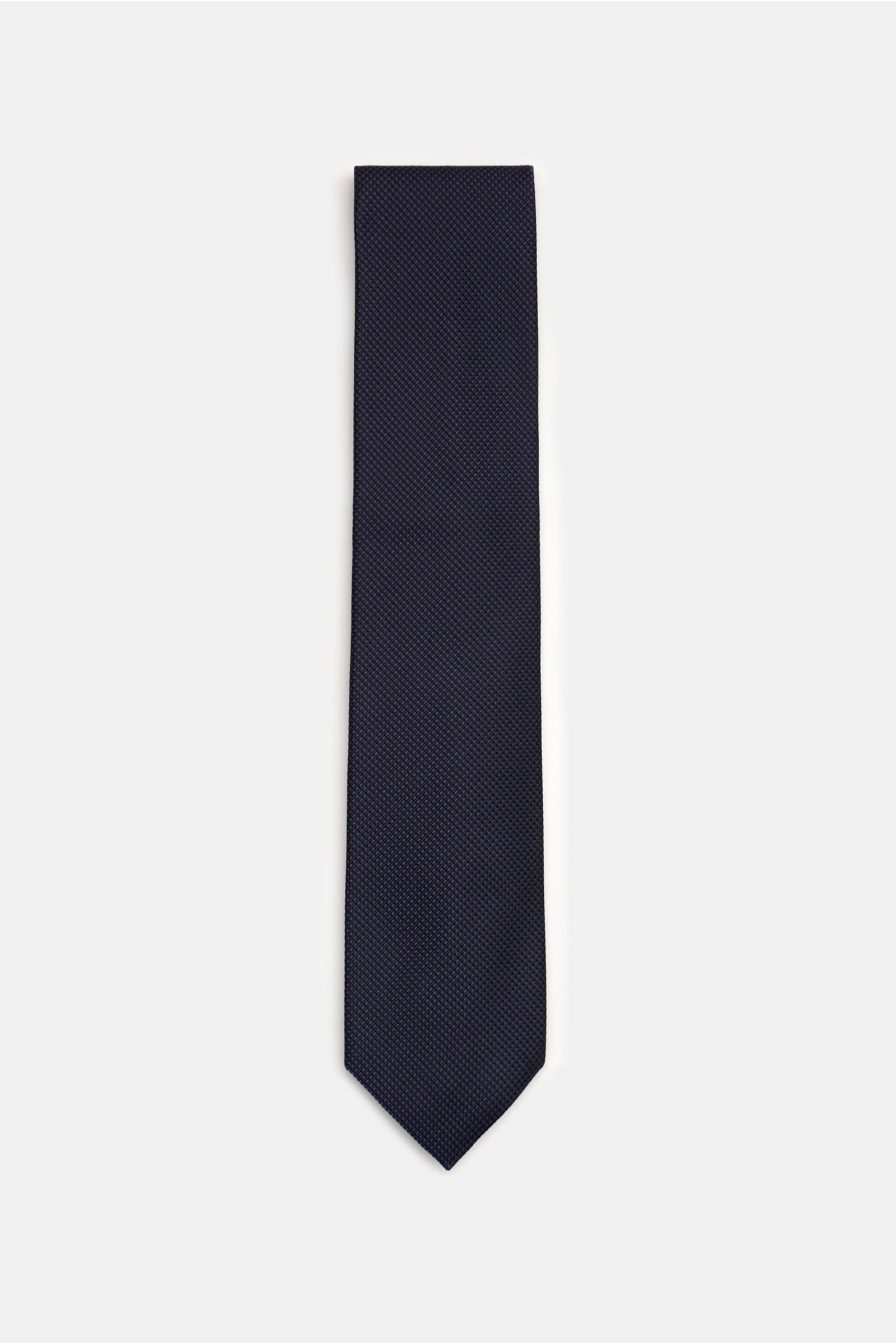 Silk tie navy/dark blue