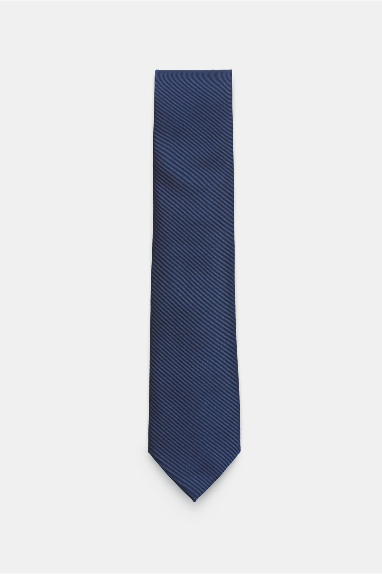 Silk tie grey-blue
