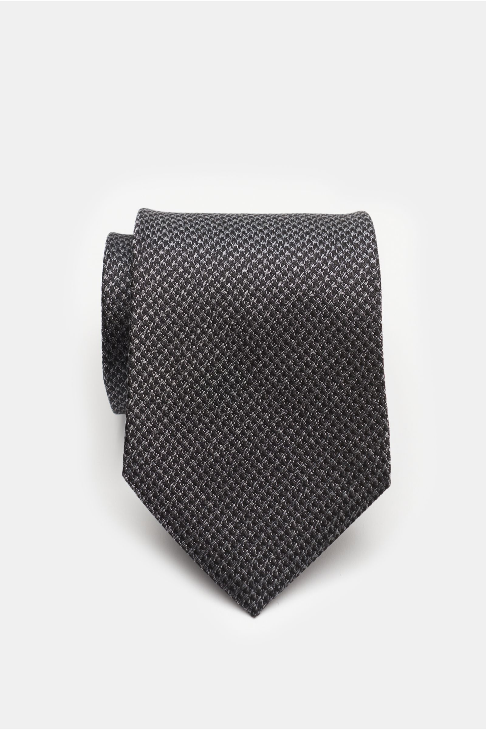 TOM FORD silk tie grey/black patterned | BRAUN Hamburg