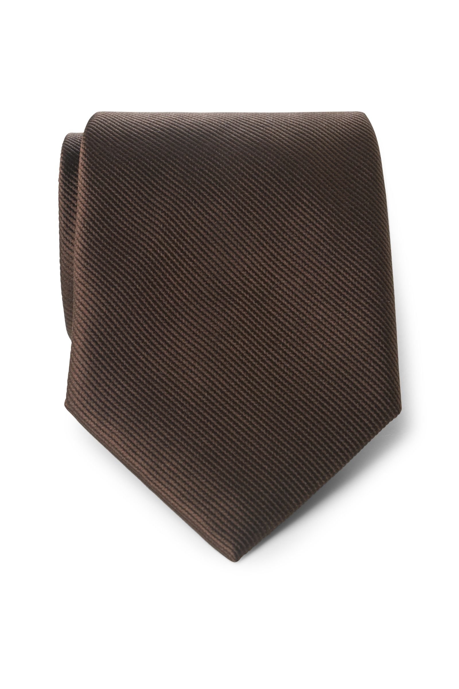Krawatte braun/ocker gemustert