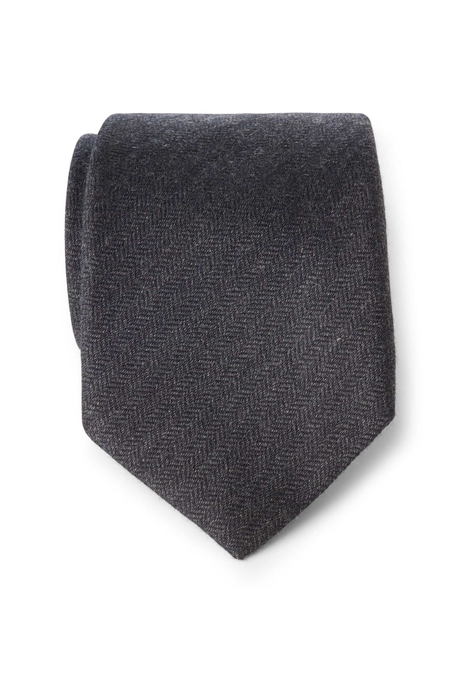 Krawatte dunkelgrau