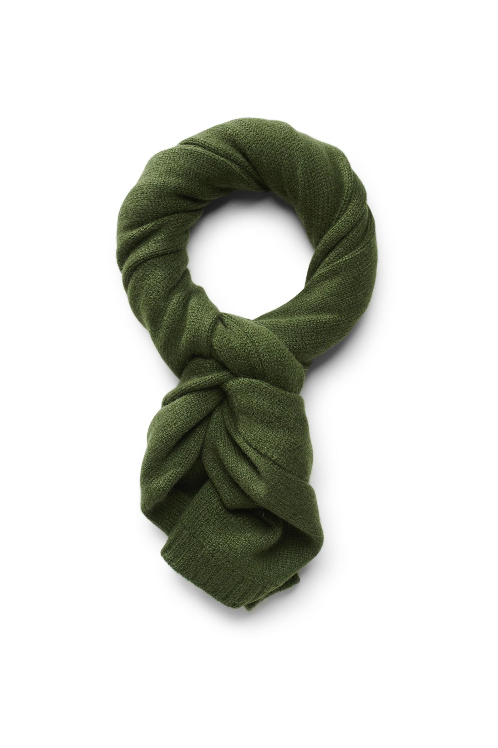 Cashmere scarf green