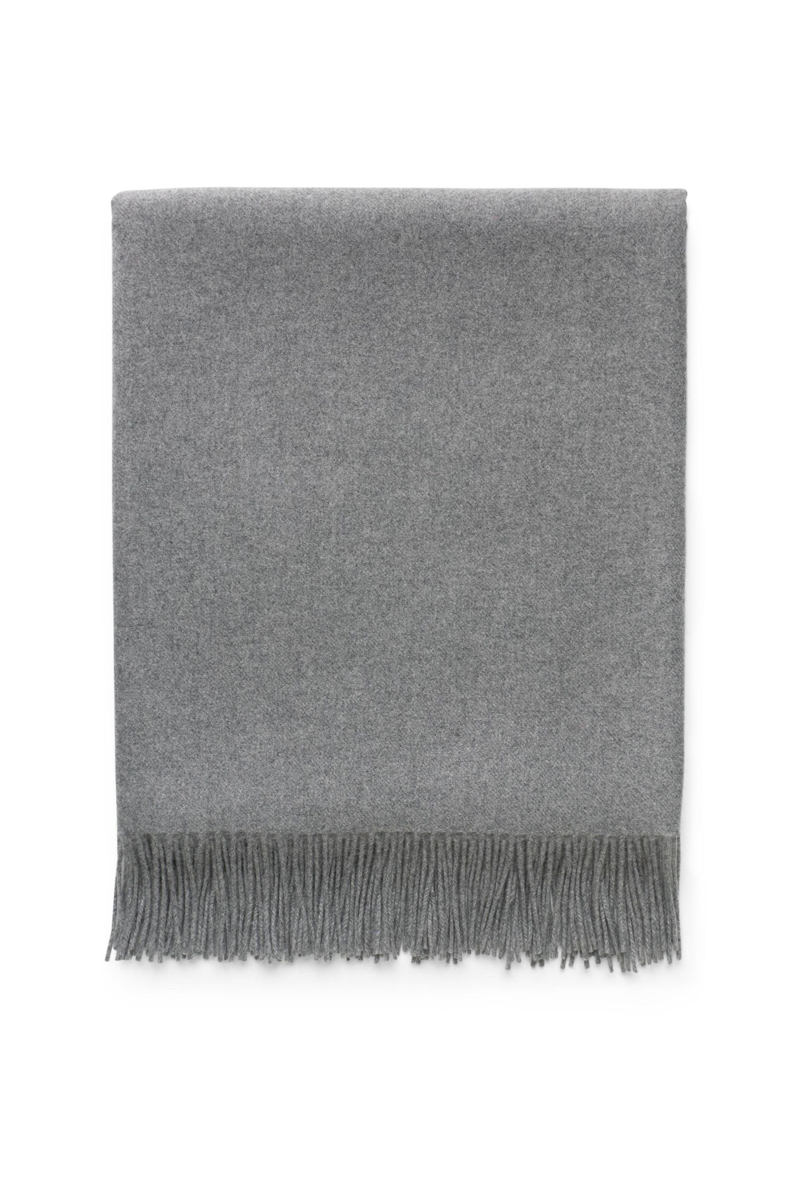 Cashmere blanket grey