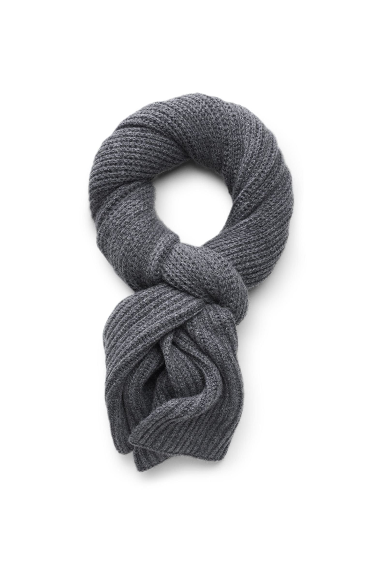 Cashmere scarf 'Alfredo' grey