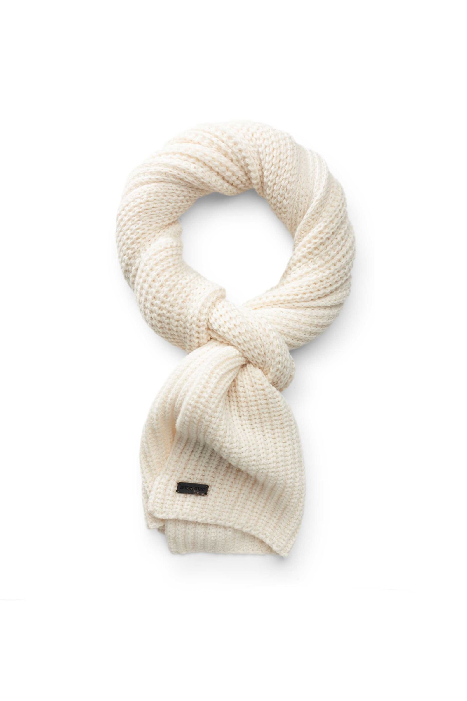 Cashmere scarf 'Collinus' off-white